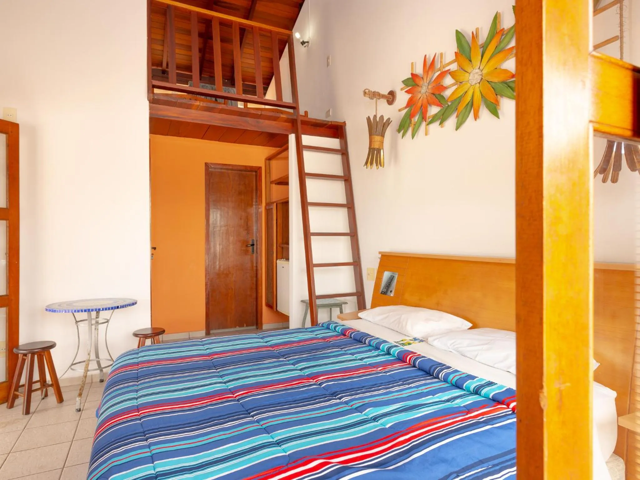 Photo of the whole room, Bed in Pousada Pé Na Areia