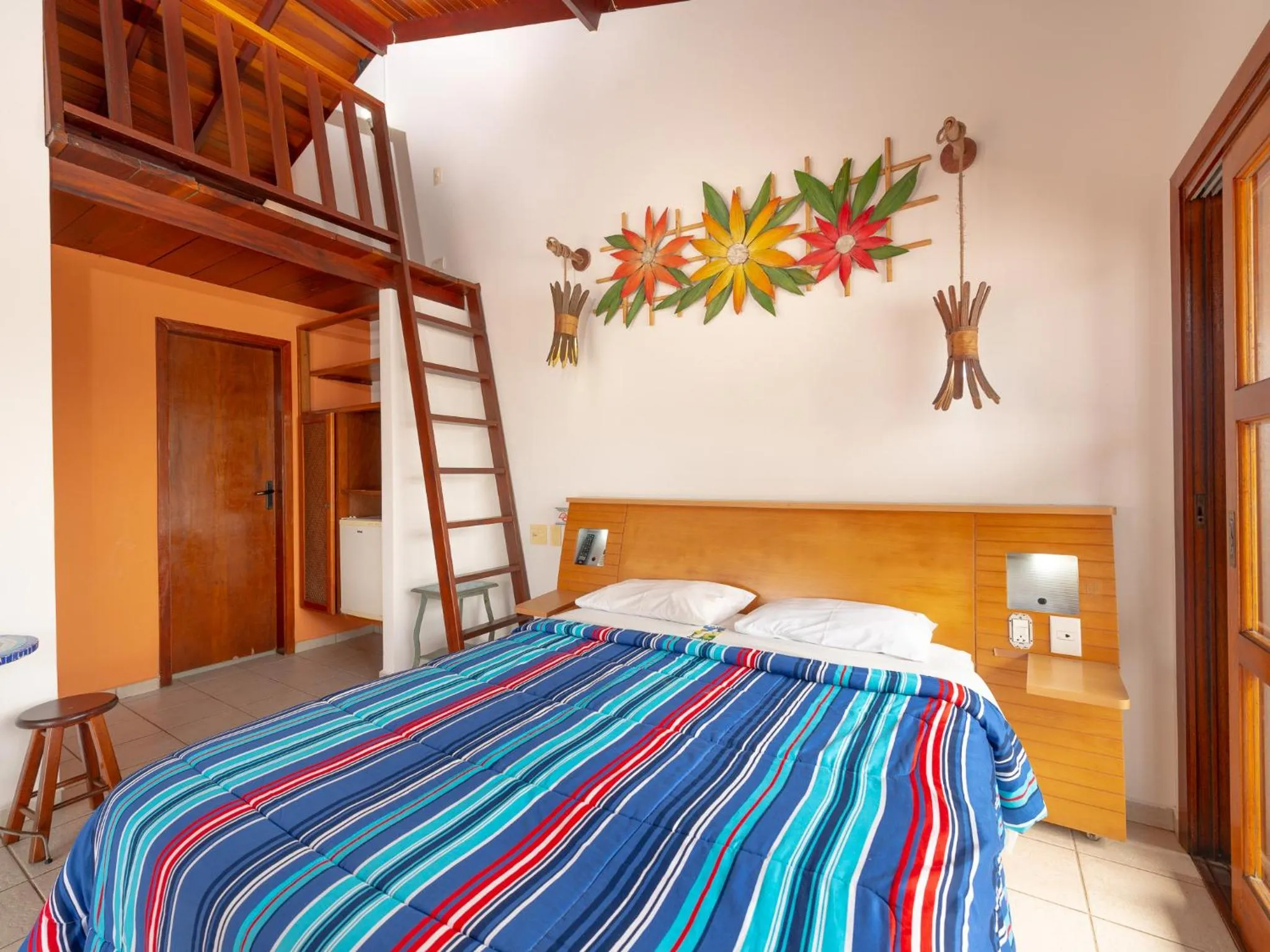 Photo of the whole room, Bed in Pousada Pé Na Areia