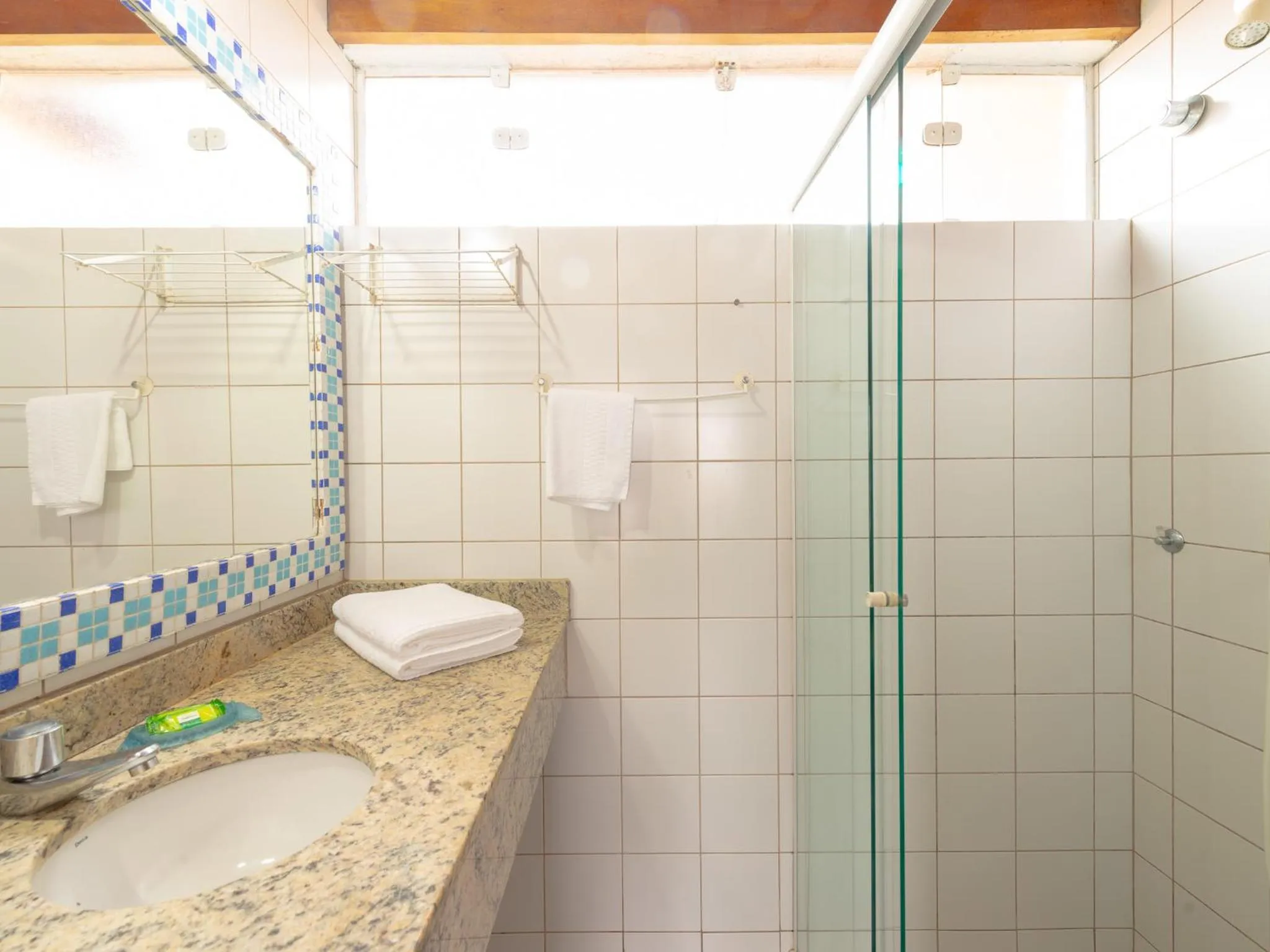 Bathroom in Pousada Pé Na Areia