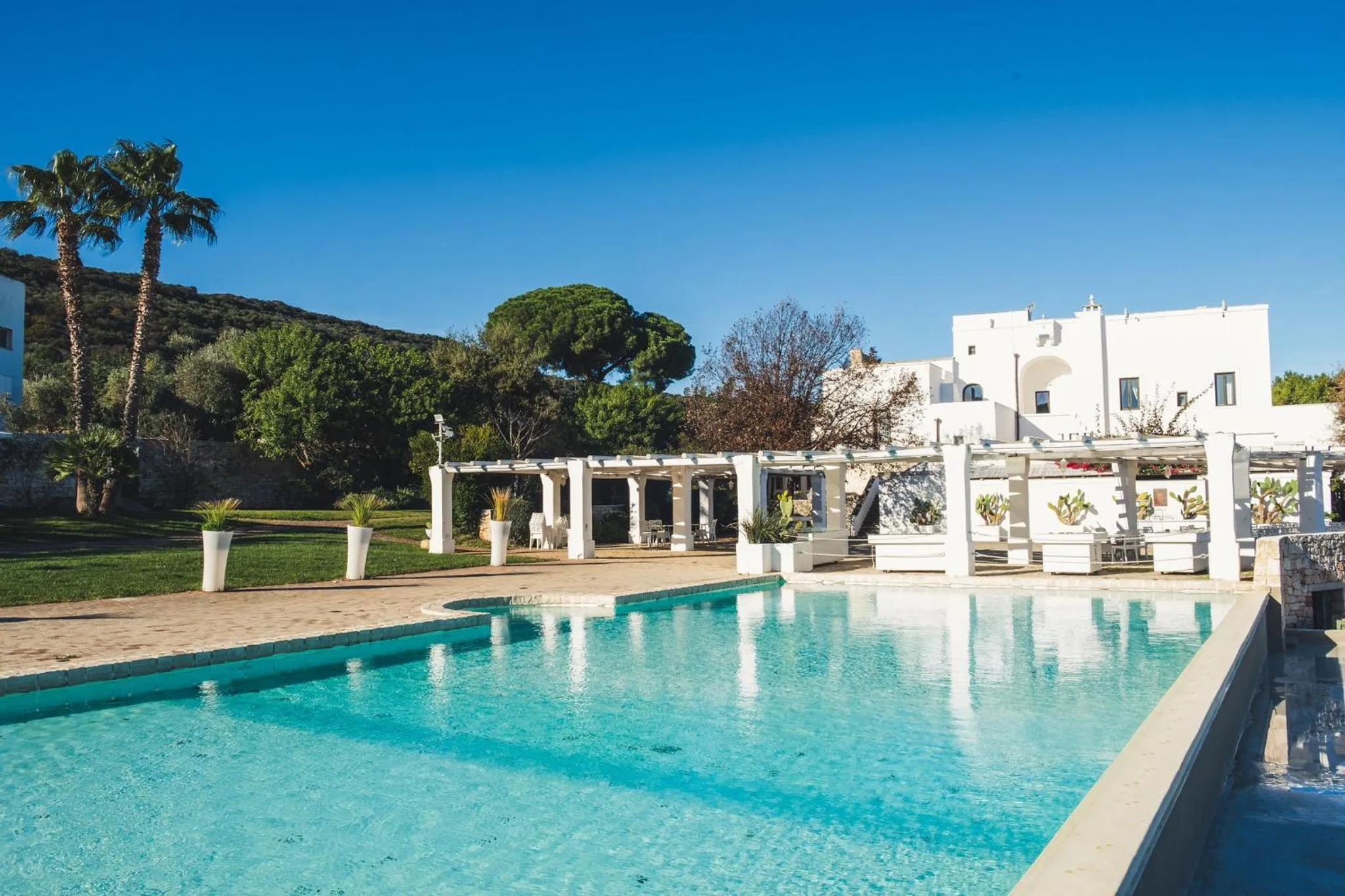 Swimming pool in Masseria Santa Teresa