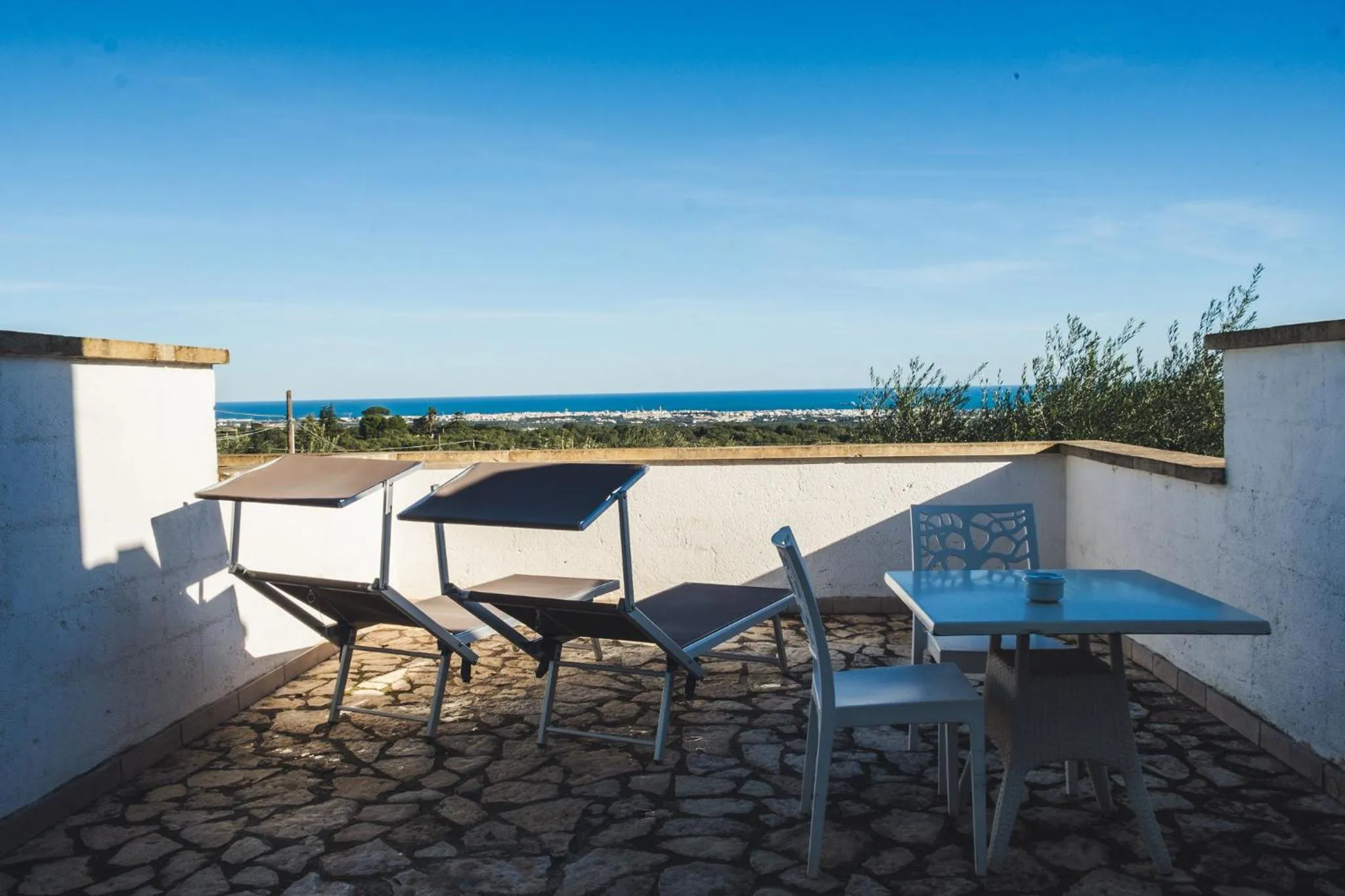 Balcony/Terrace in Masseria Santa Teresa