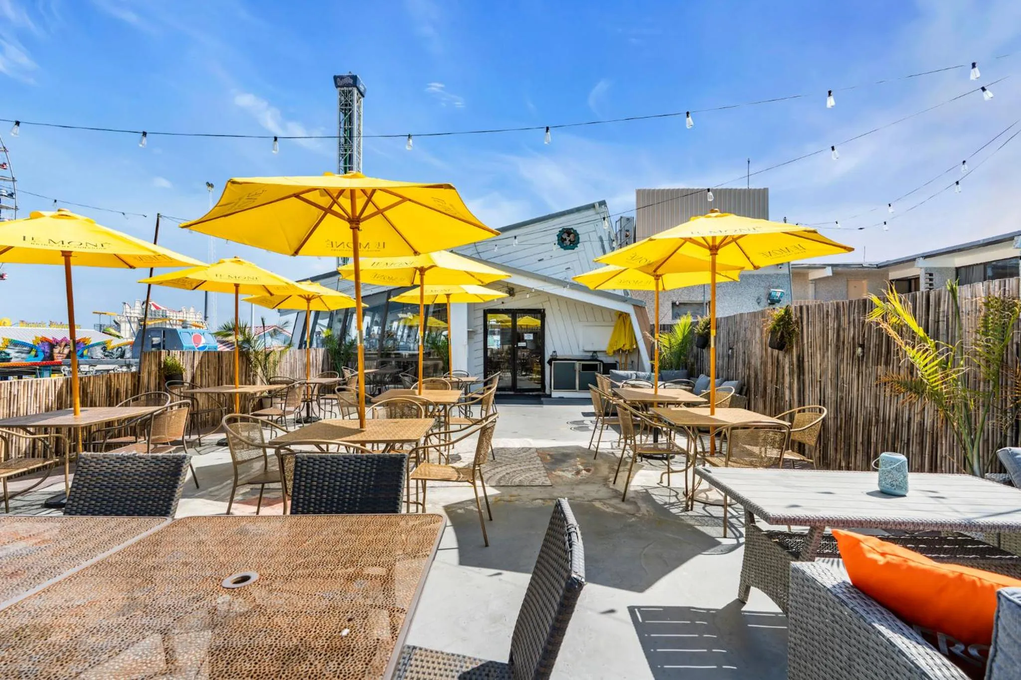 Patio in Aztec Ocean Resort