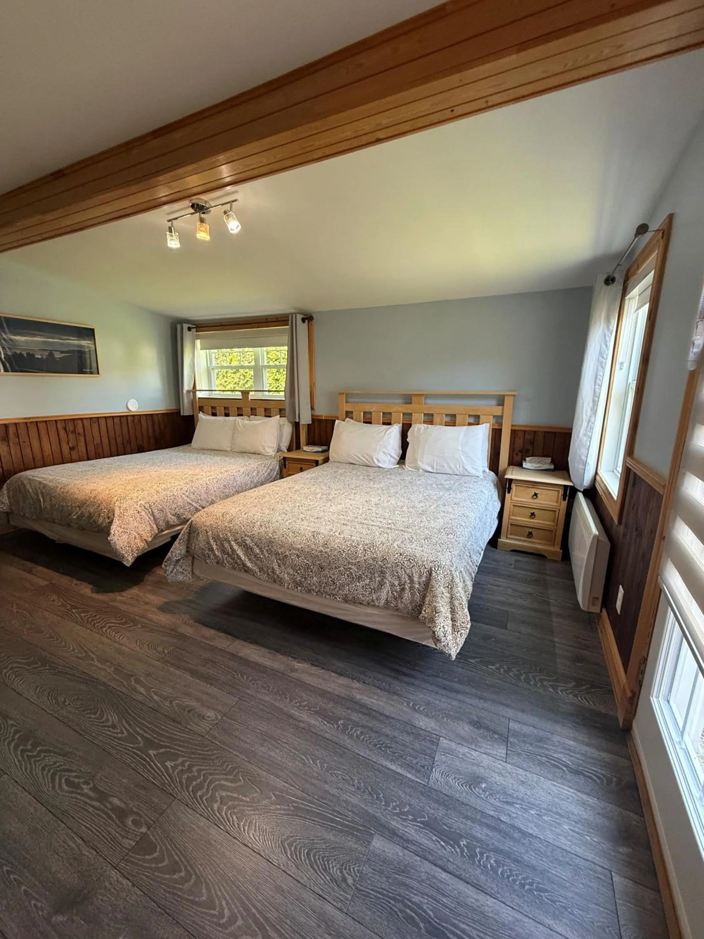 Bed in La Galouine Auberge