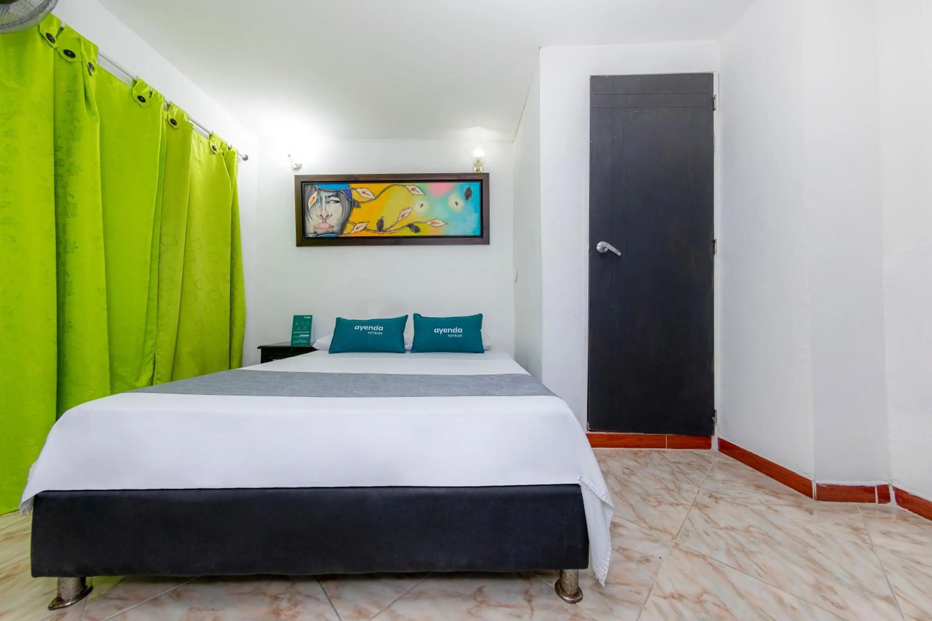 Bed in Ayenda Florida Nueva