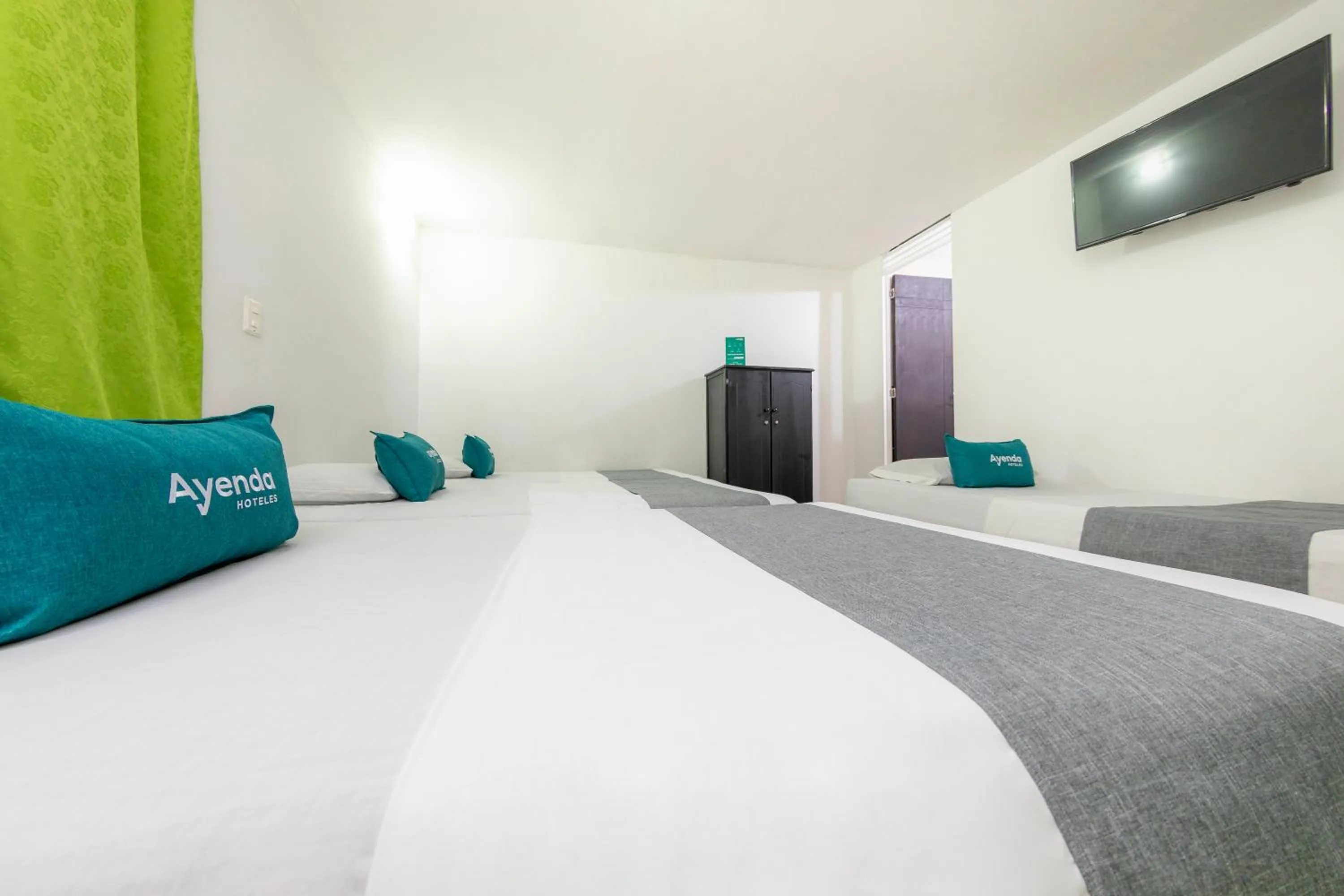 Bed in Ayenda Florida Nueva