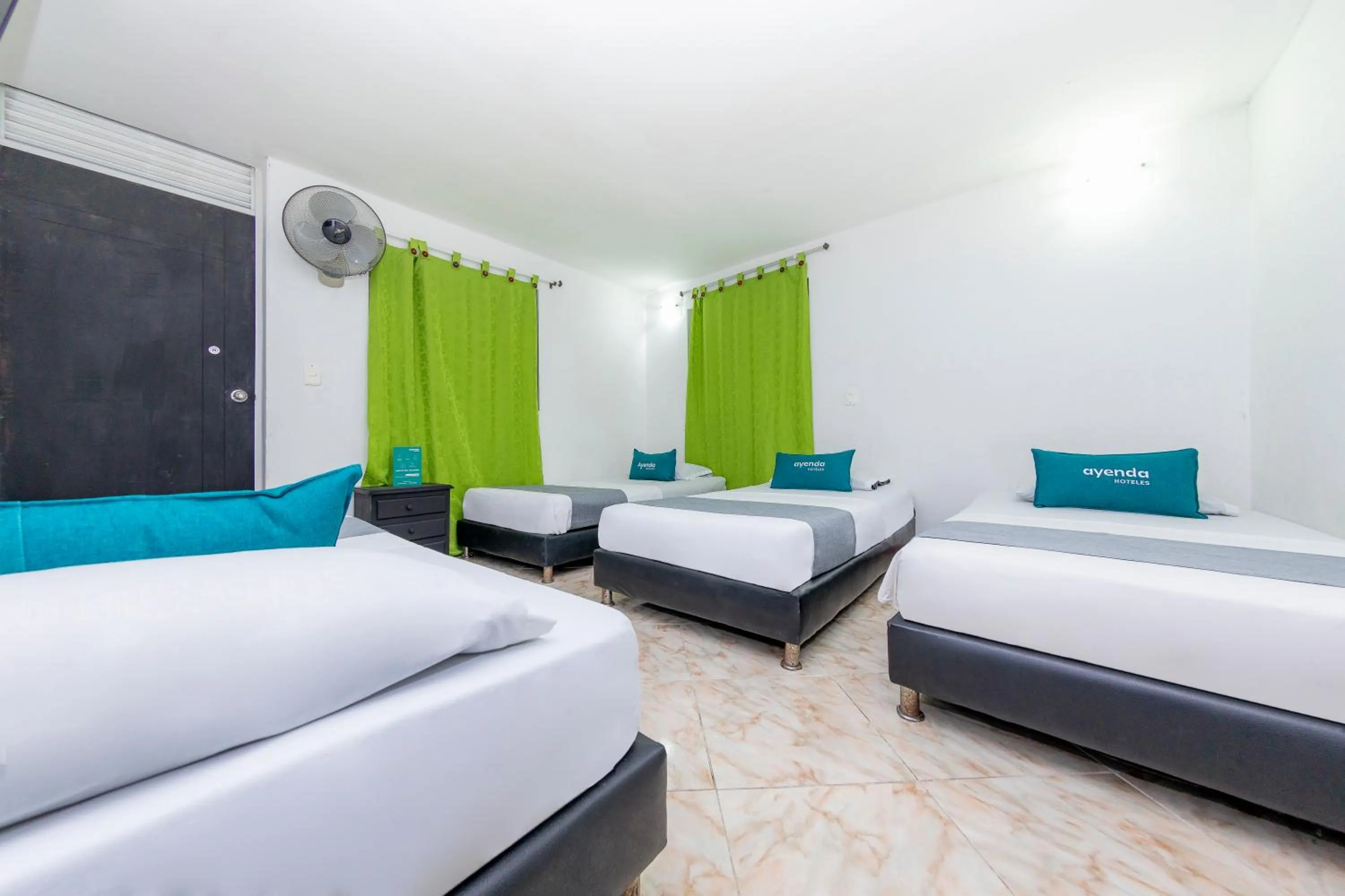 Bed in Ayenda Florida Nueva