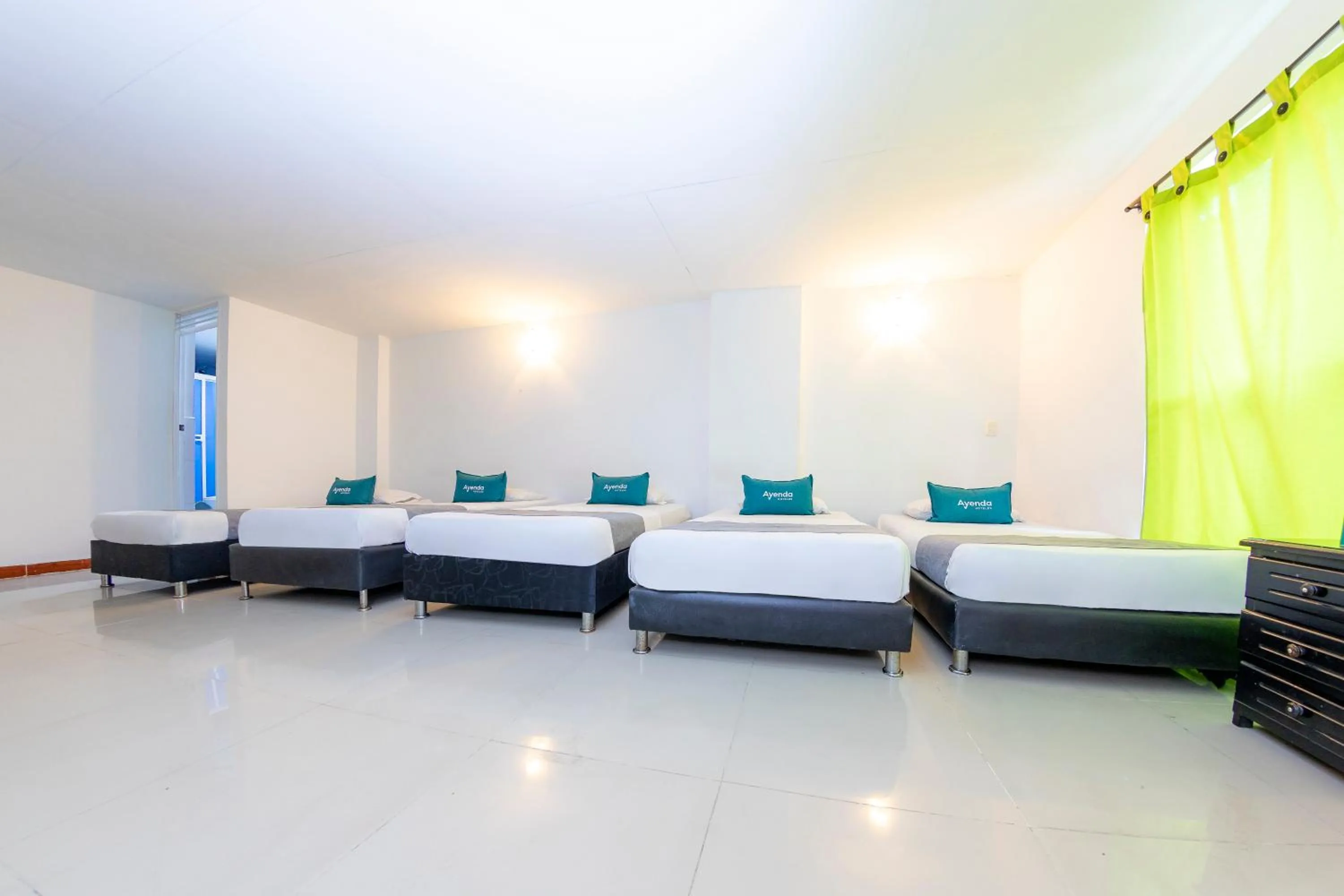 Bed in Ayenda Florida Nueva