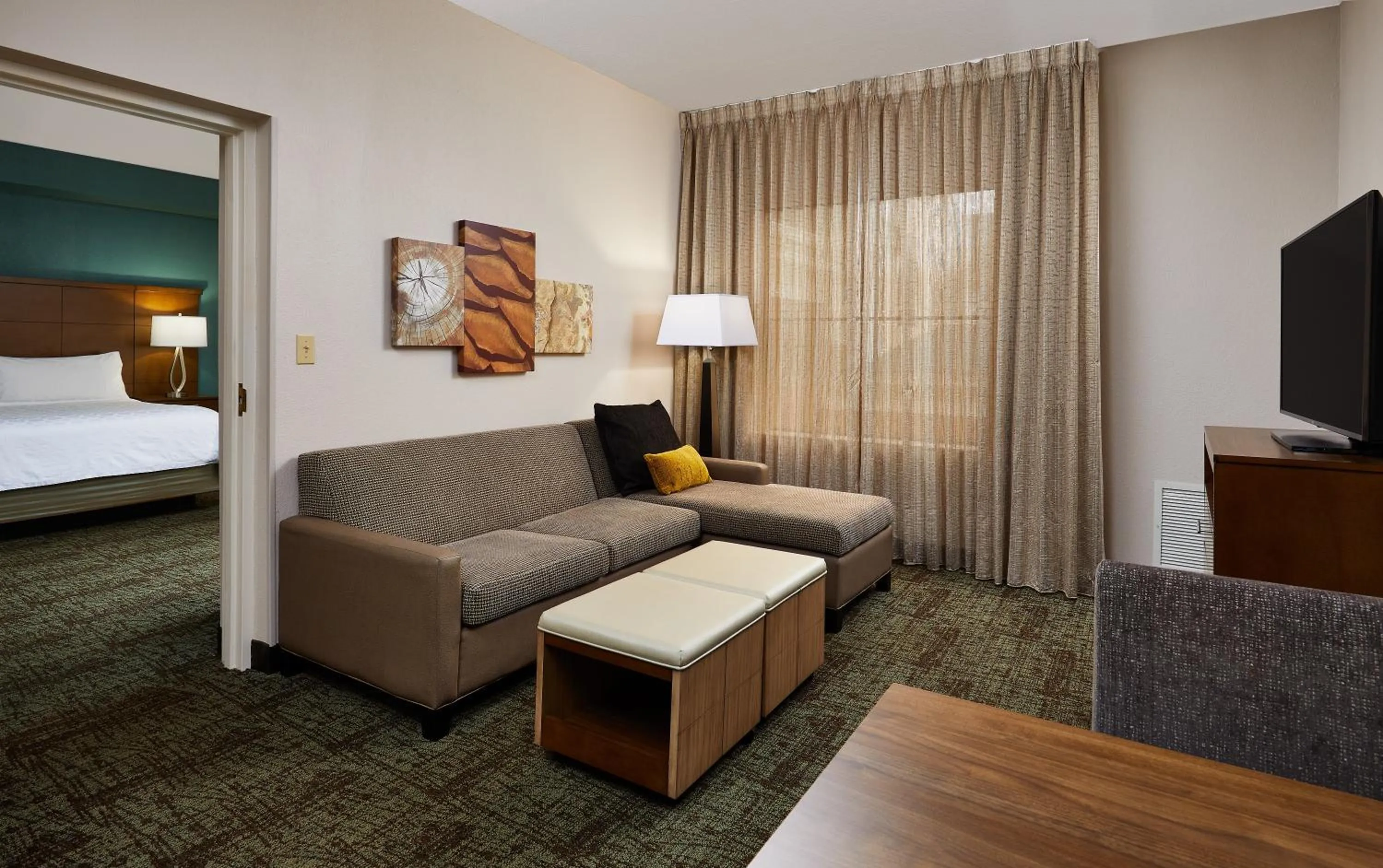 Photo of the whole room, Bed in Staybridge Suites Orlando South by IHG