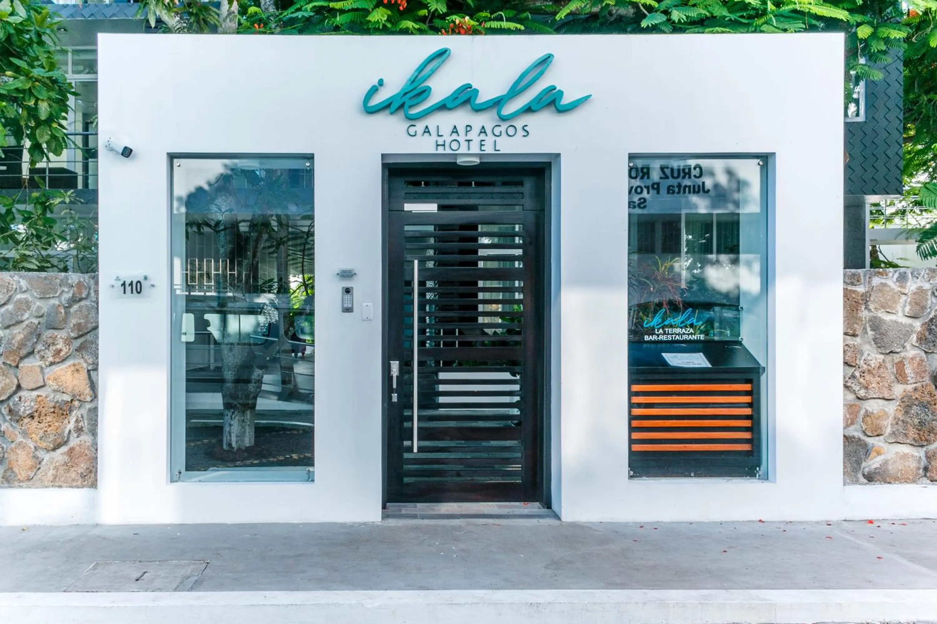 Facade/entrance in Ikala Galapagos Hotel