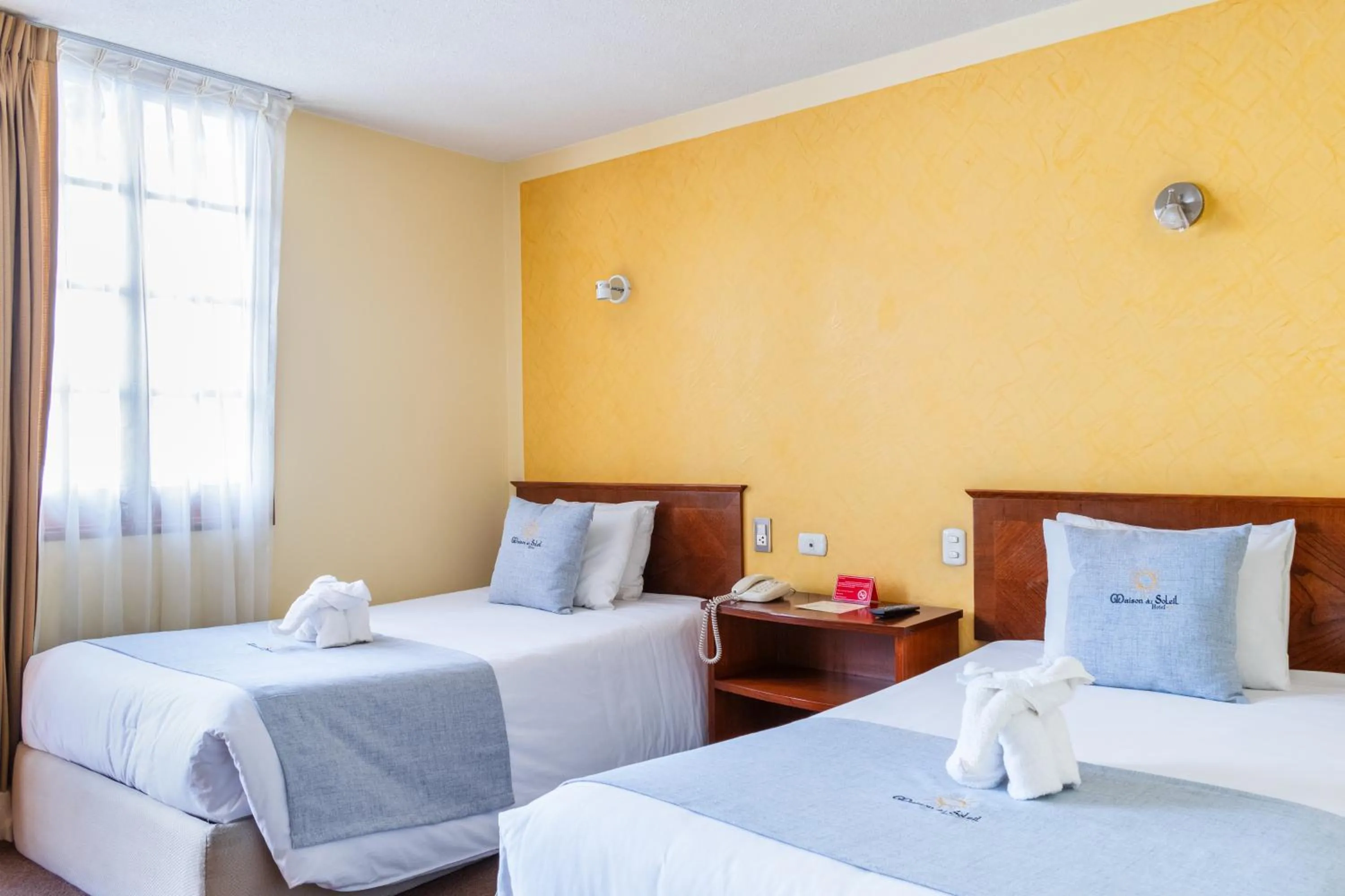 Bed in Hotel Maison Du Solei