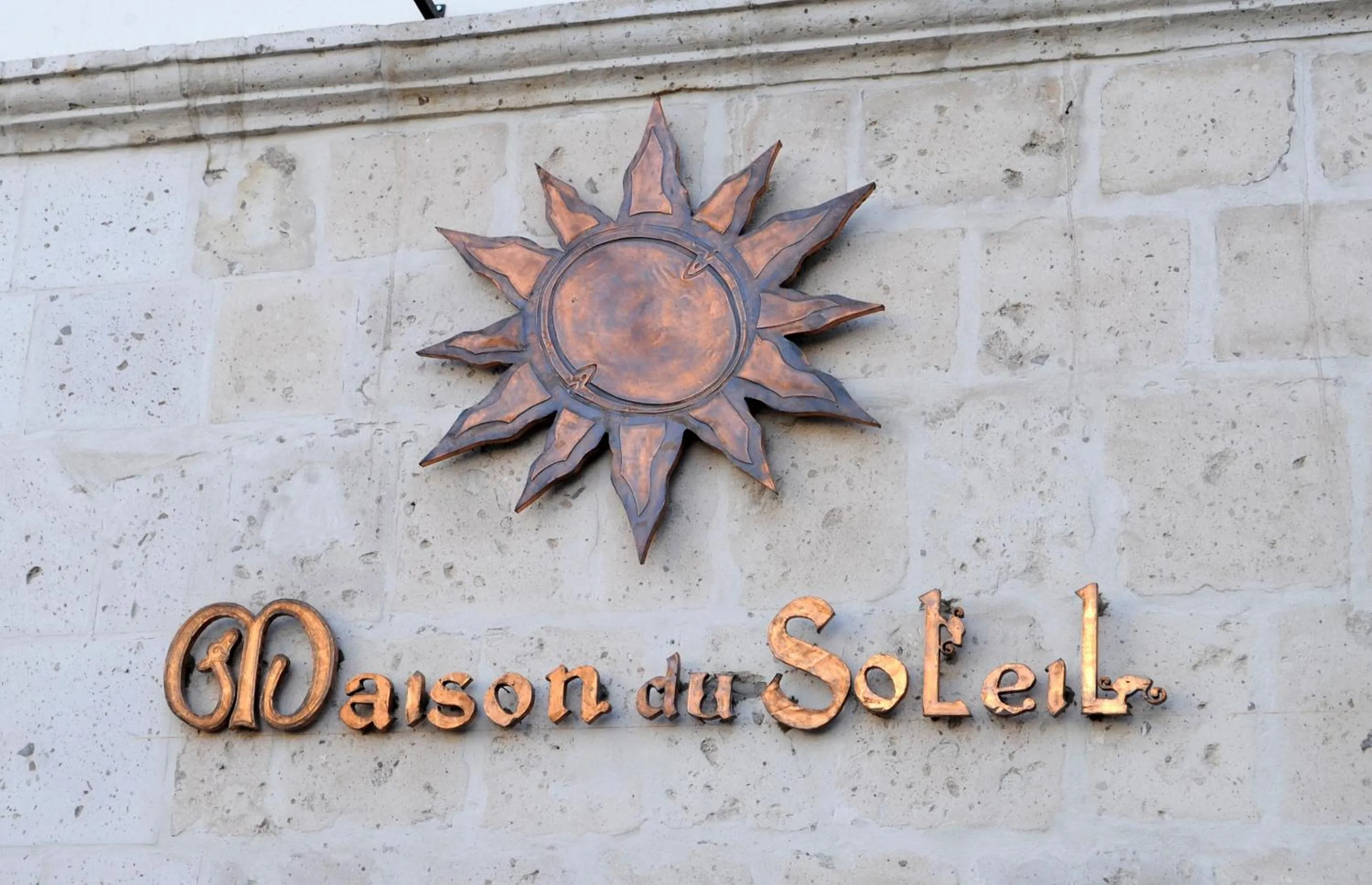 Property logo or sign in Hotel Maison Du Solei