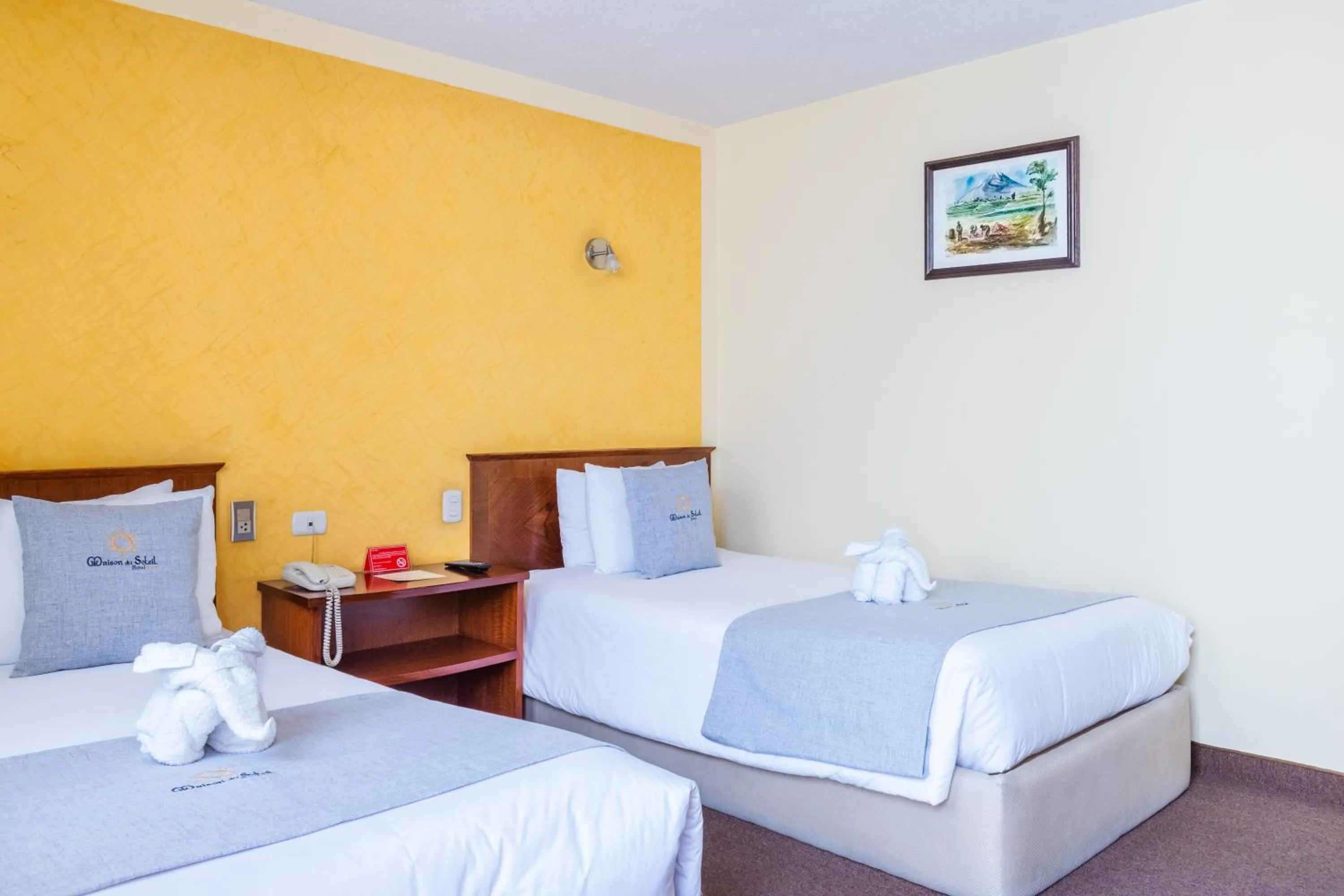 Bed in Hotel Maison Du Solei