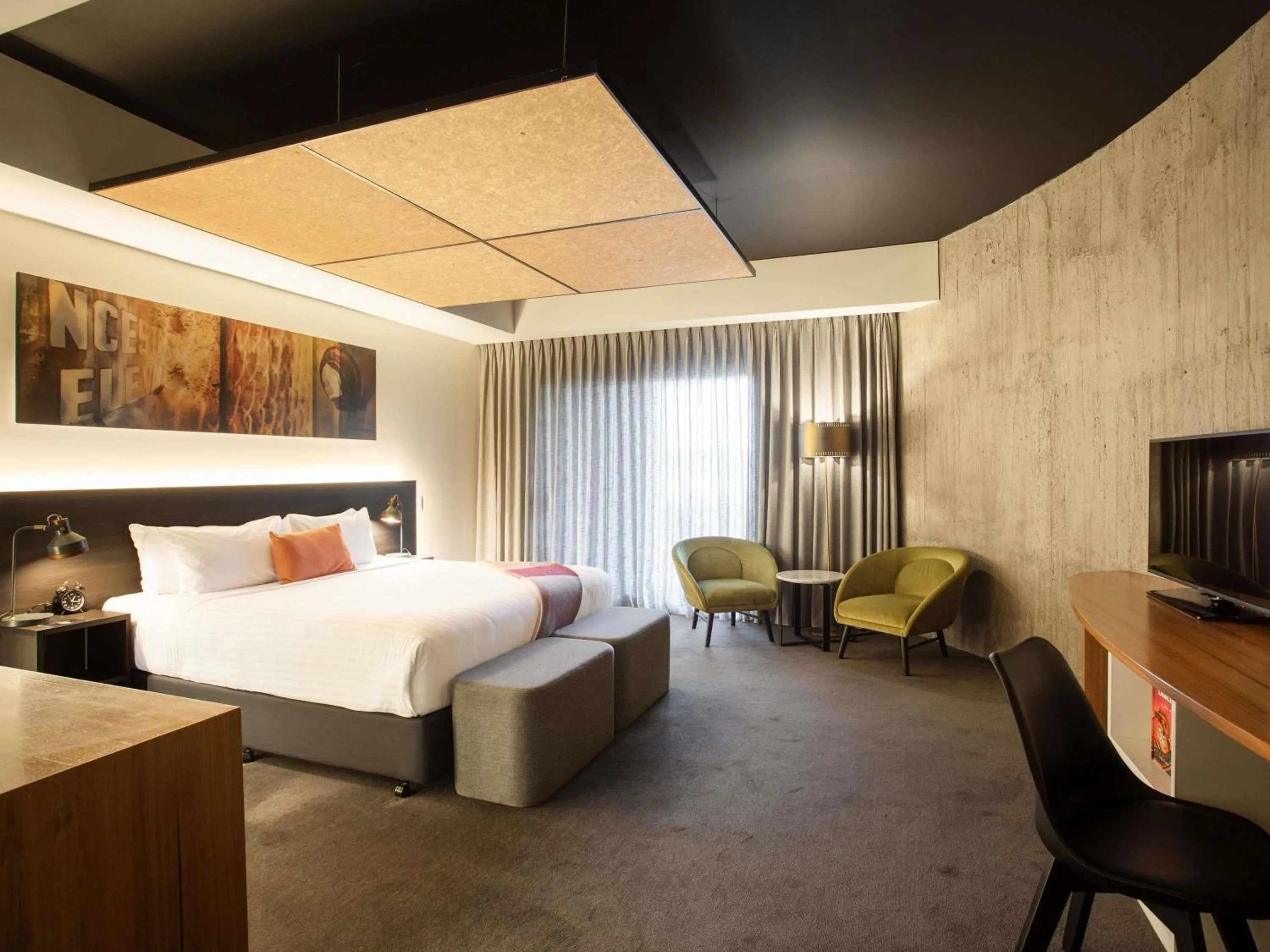 Bedroom, Bed in Peppers Silo Launceston