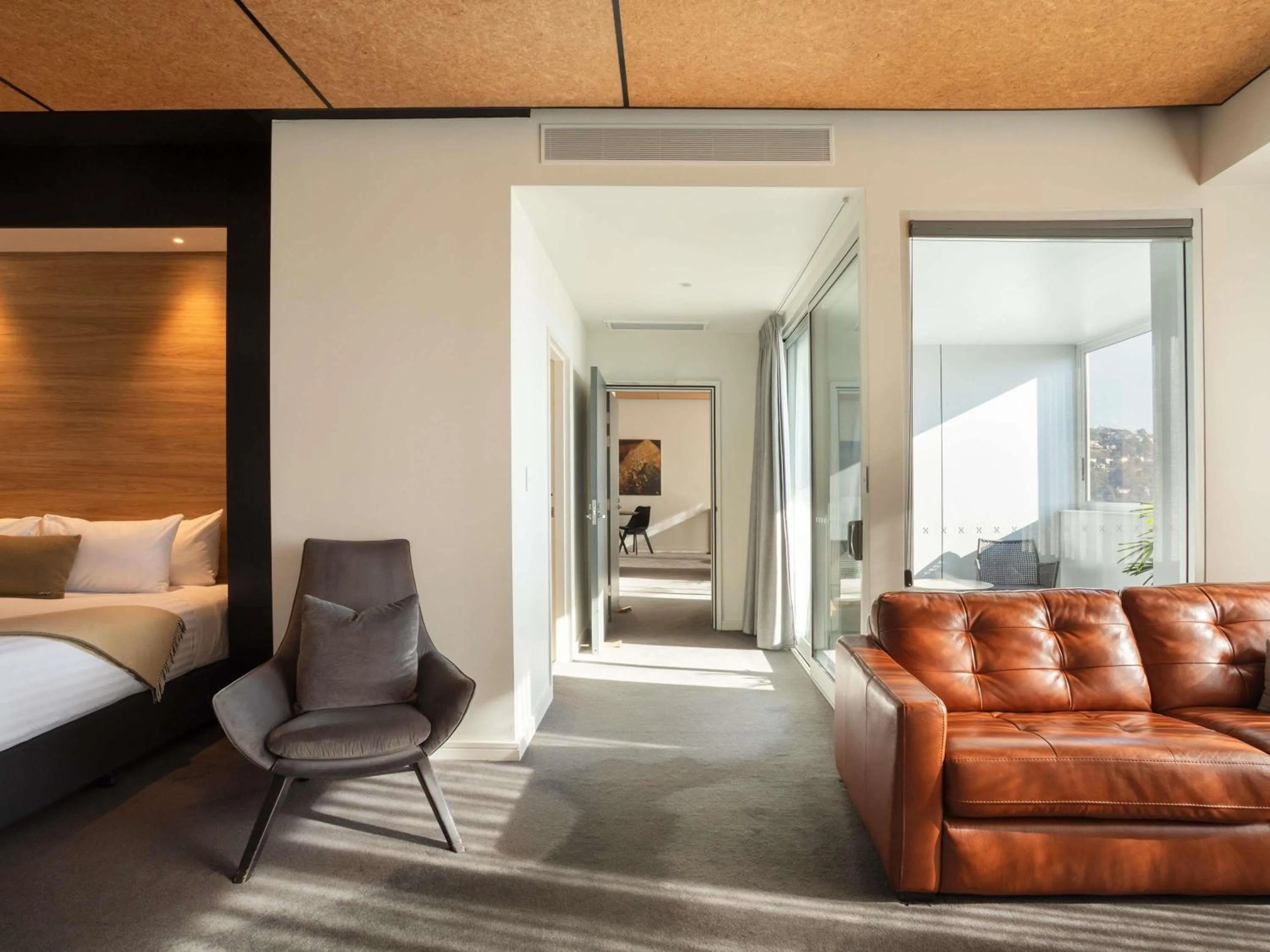 Bedroom, Bed in Peppers Silo Launceston