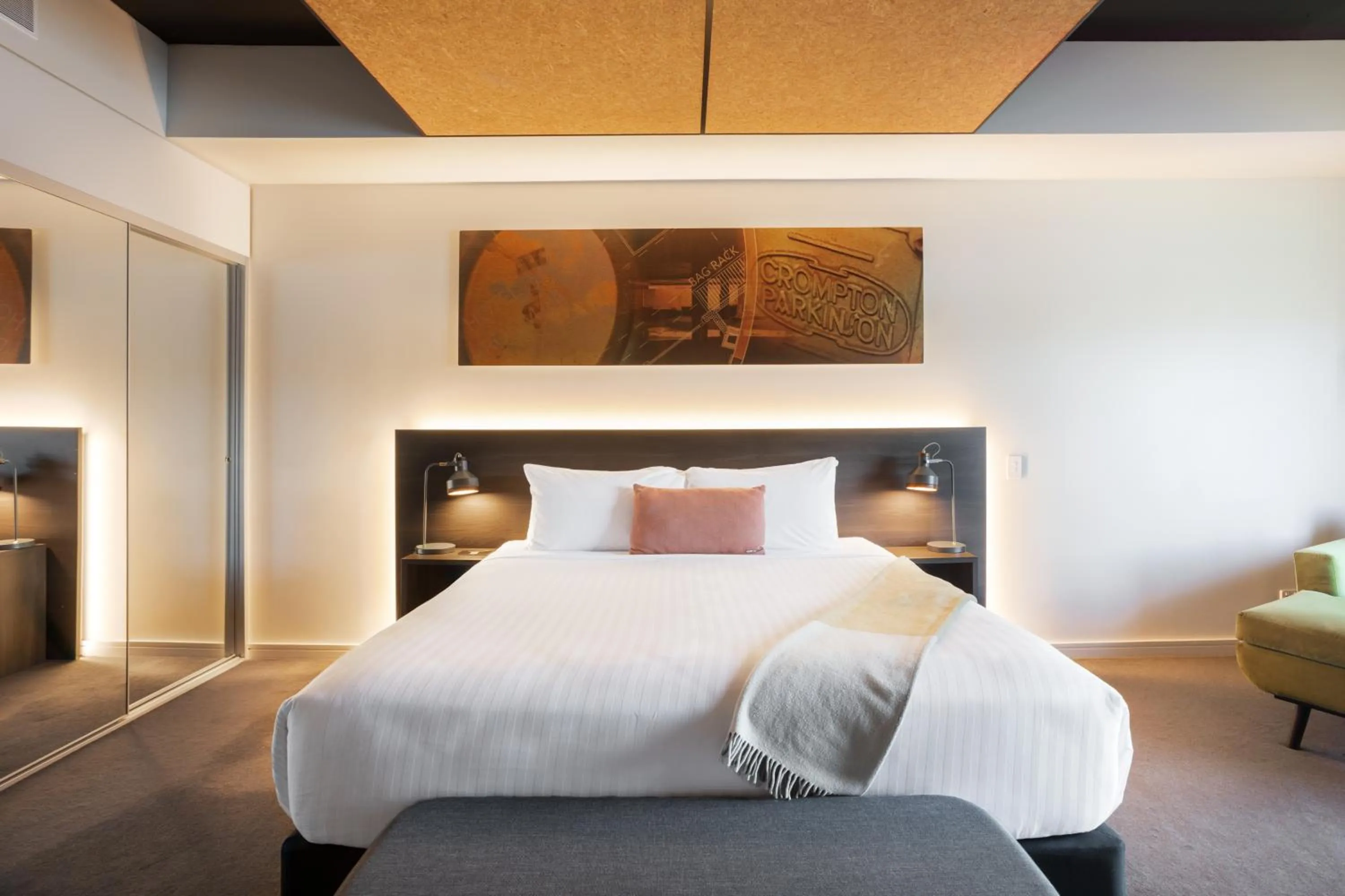 Bed in Peppers Silo Launceston