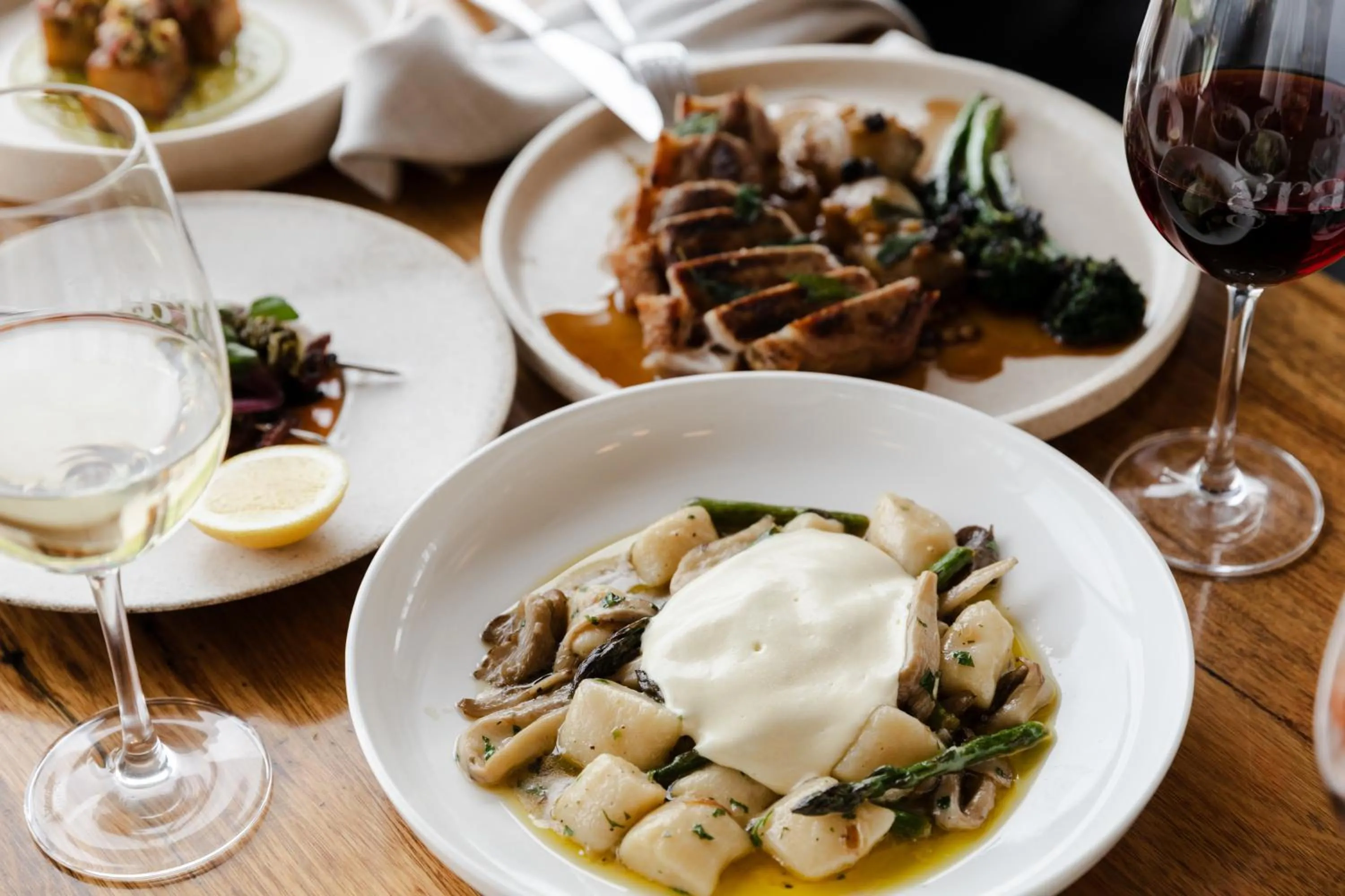 Food in Peppers Silo Launceston