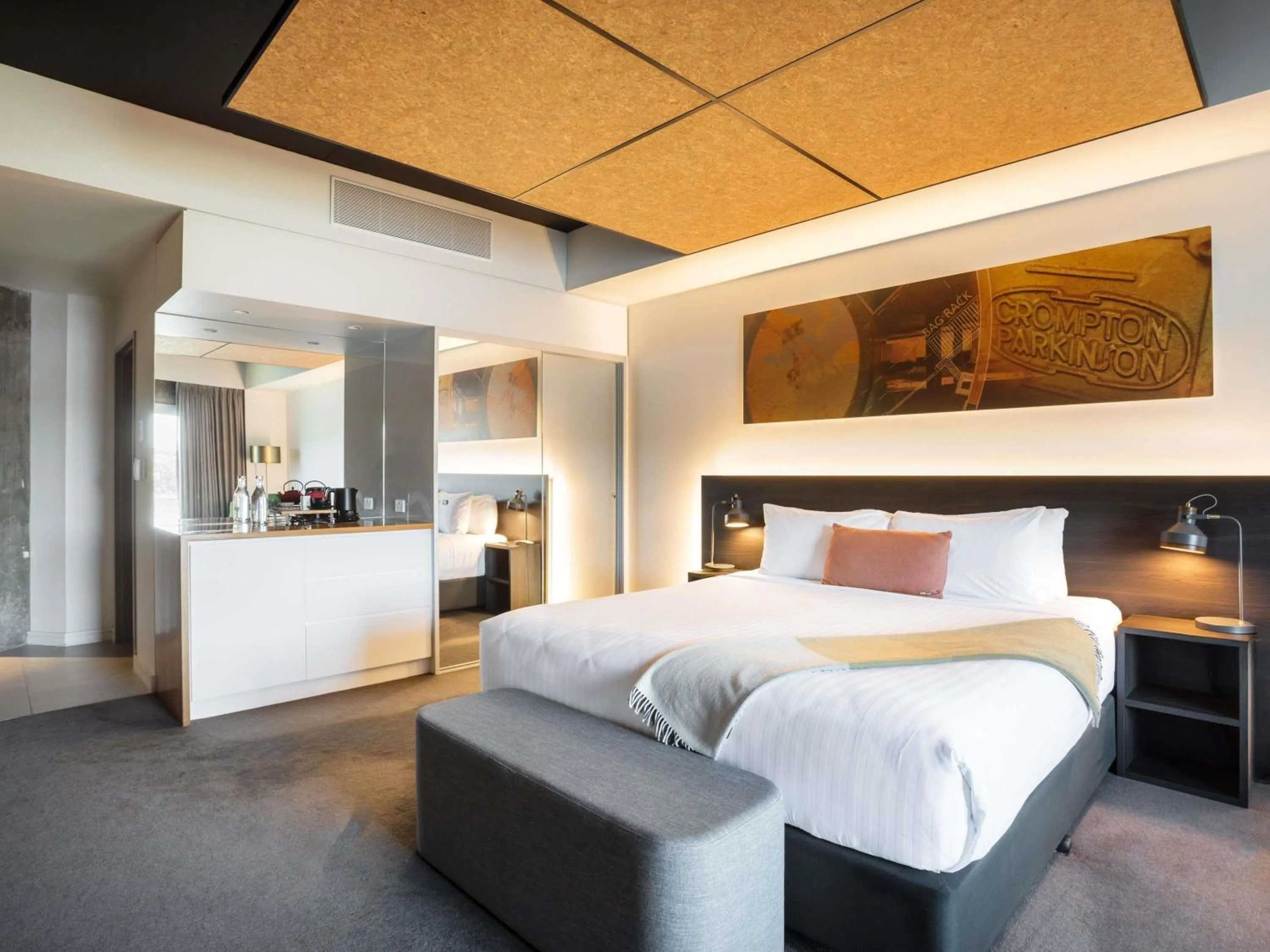 Bedroom, Bed in Peppers Silo Launceston