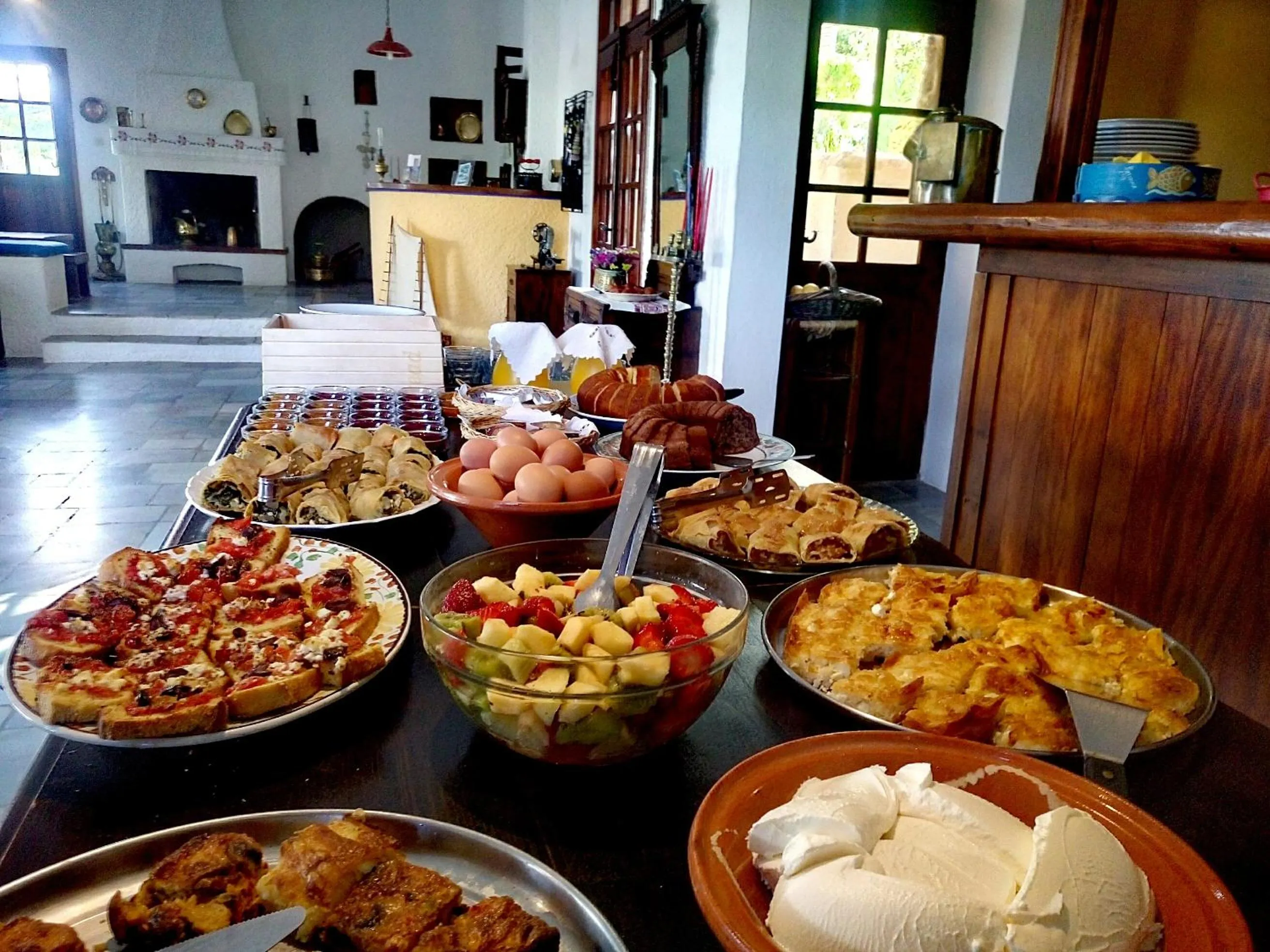 Restaurant/places to eat in Vagia Beach Apartments, Aegina Island