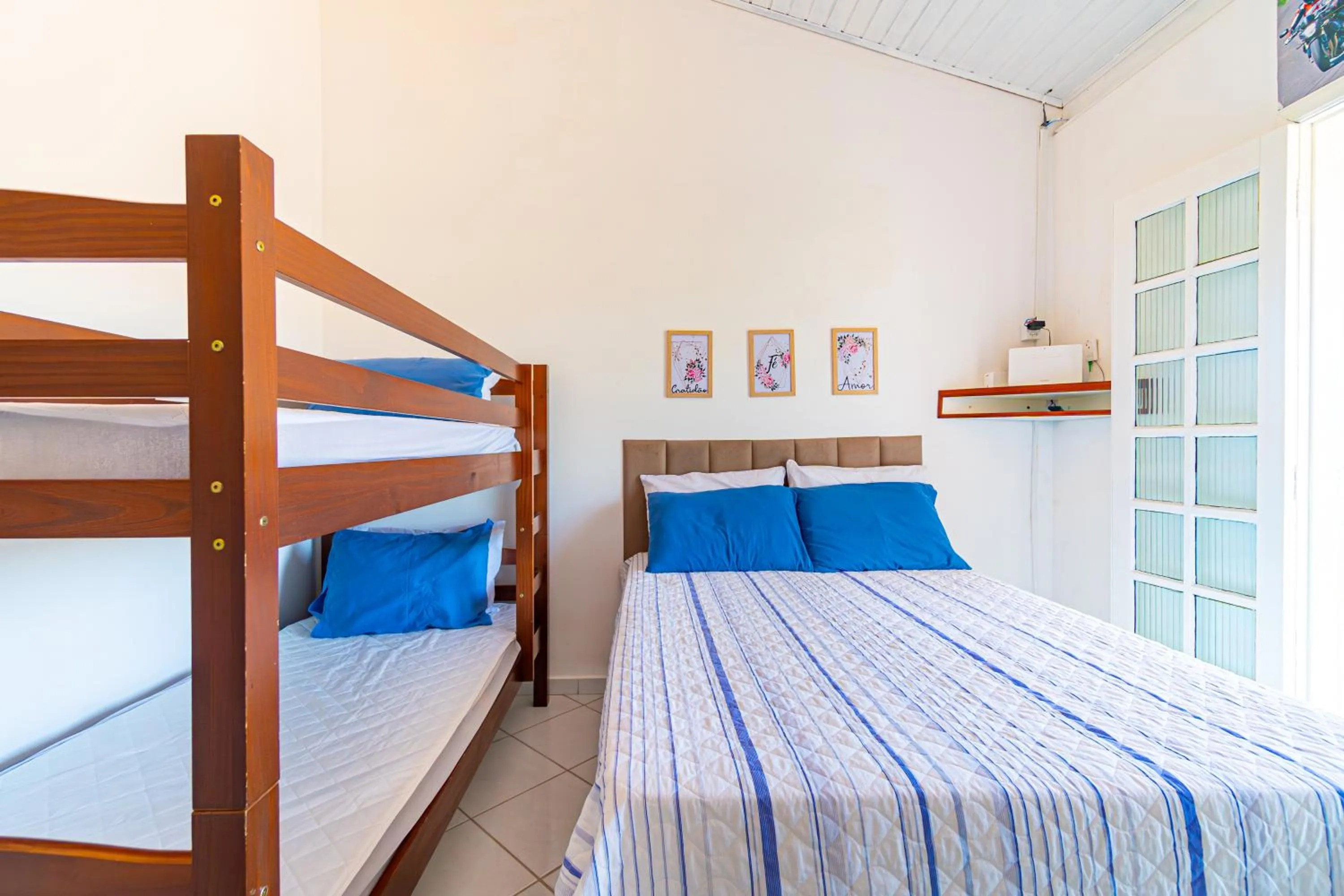 Bed in Casa Gomes no Point de Itaguá