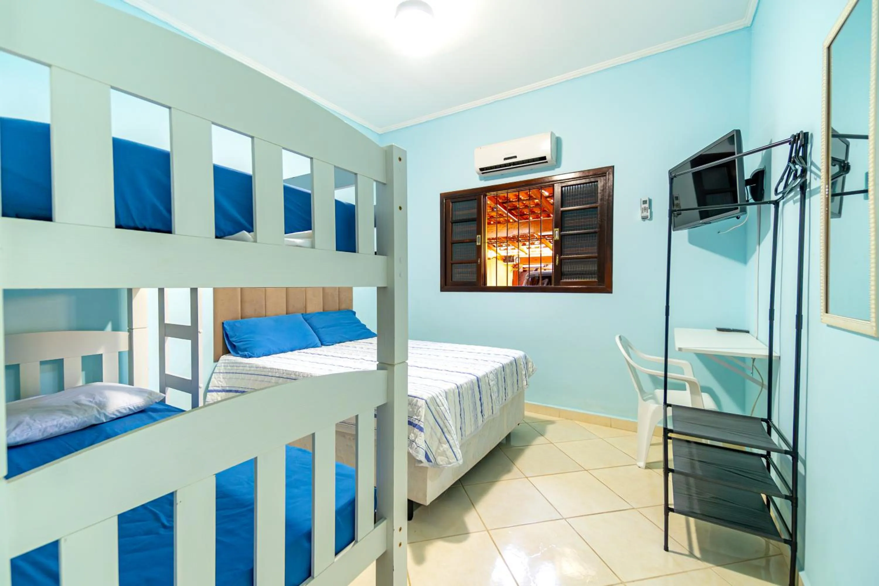 Bed in Casa Gomes no Point de Itaguá