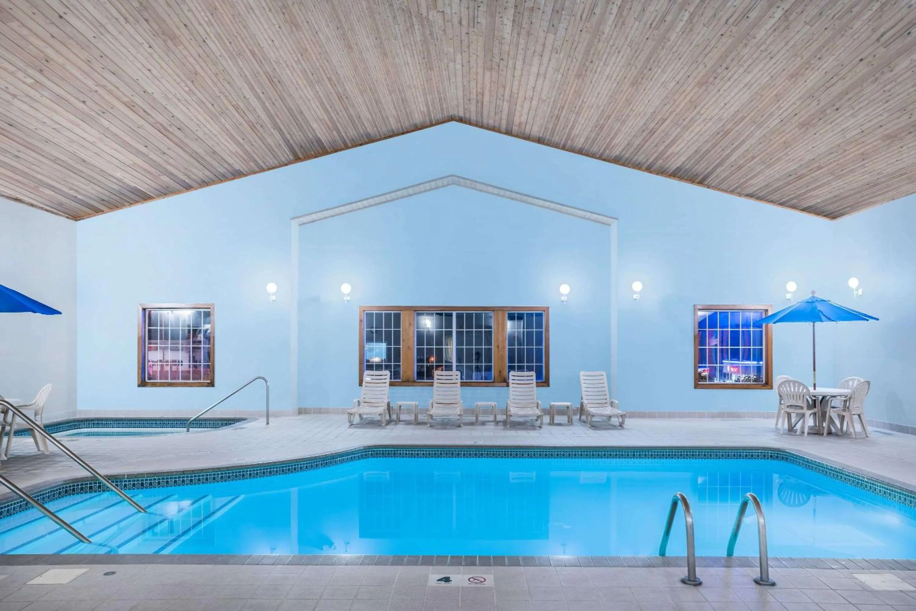 Pool view in Baymont by Wyndham Albany MN