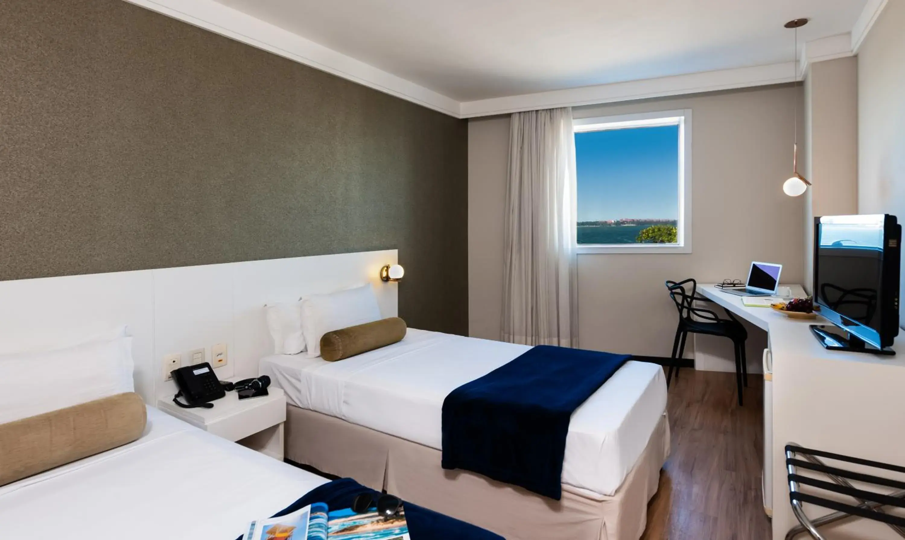 Luxo frente Mar com 2 camas de solteiro in Píer Vitória Hotel Luxo frente Mar com 2 camas de solteiro in Píer Vitória Hotel