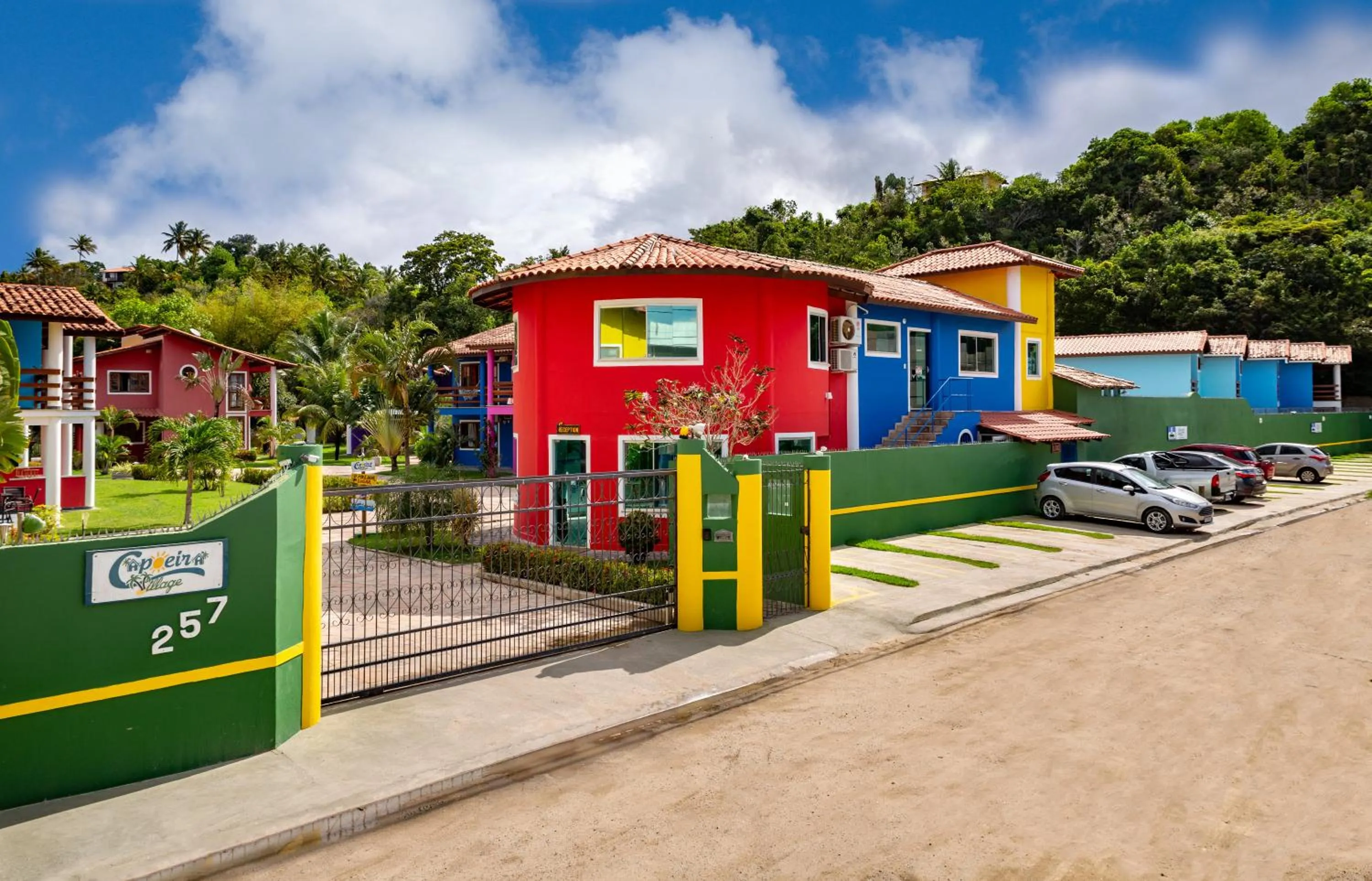 Facade/entrance in Capoeira Village
