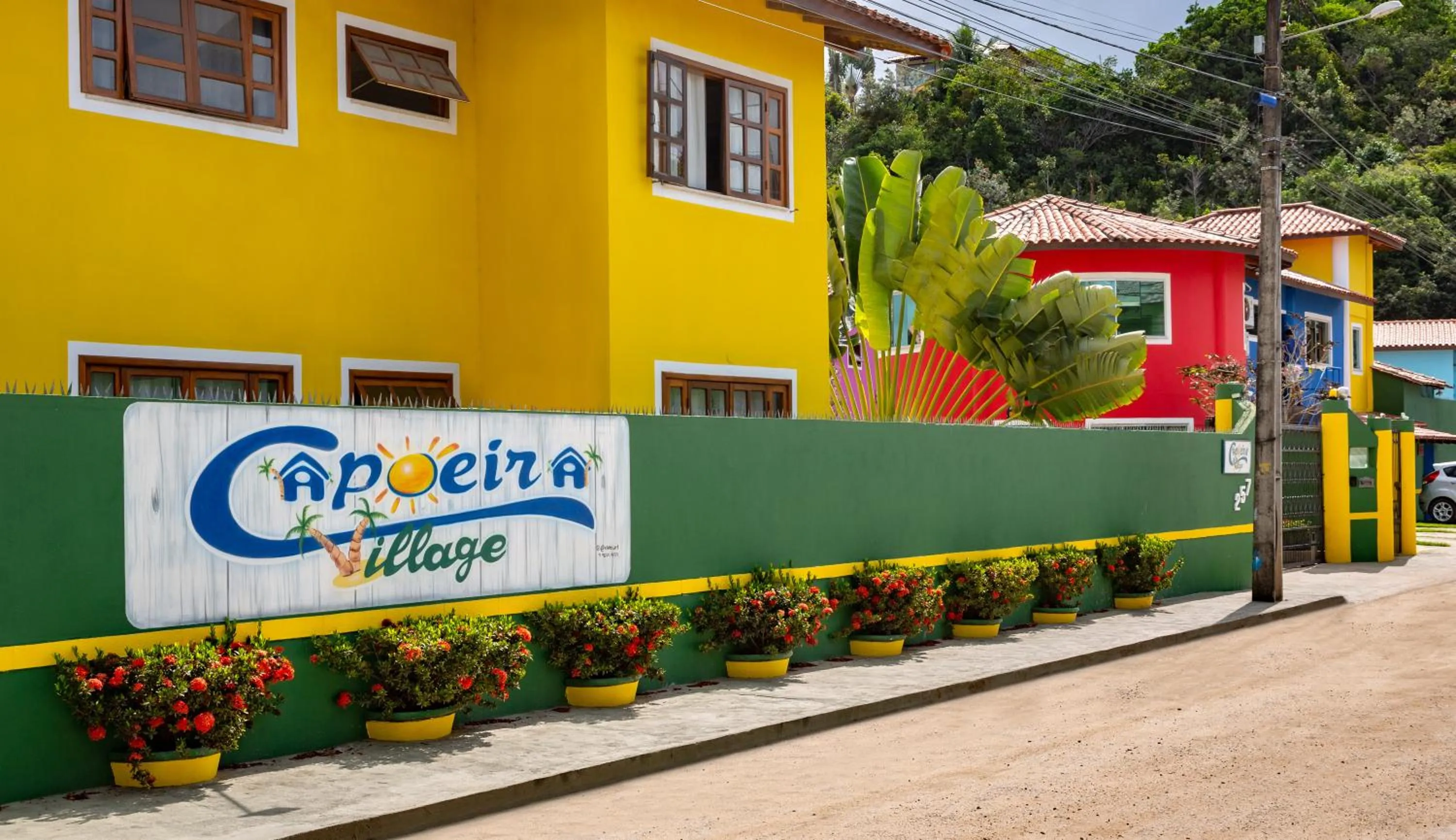 Facade/entrance in Capoeira Village