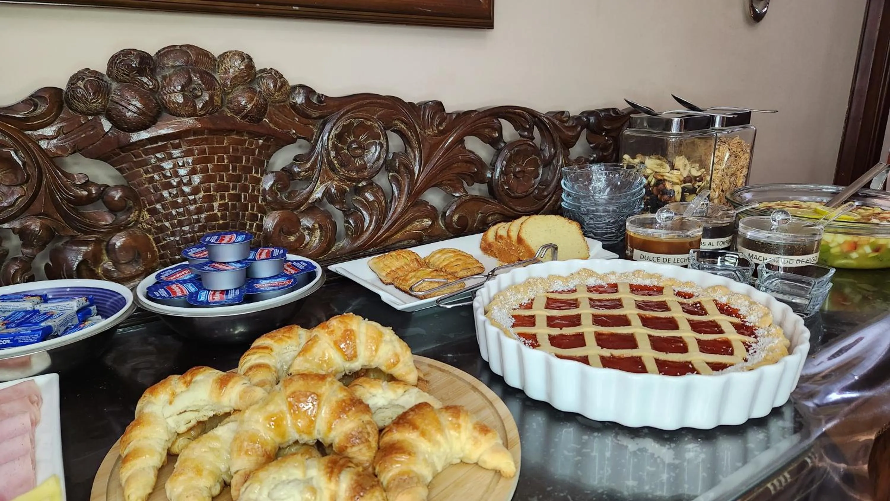 Food and drinks in Hotel Boutique La Candela