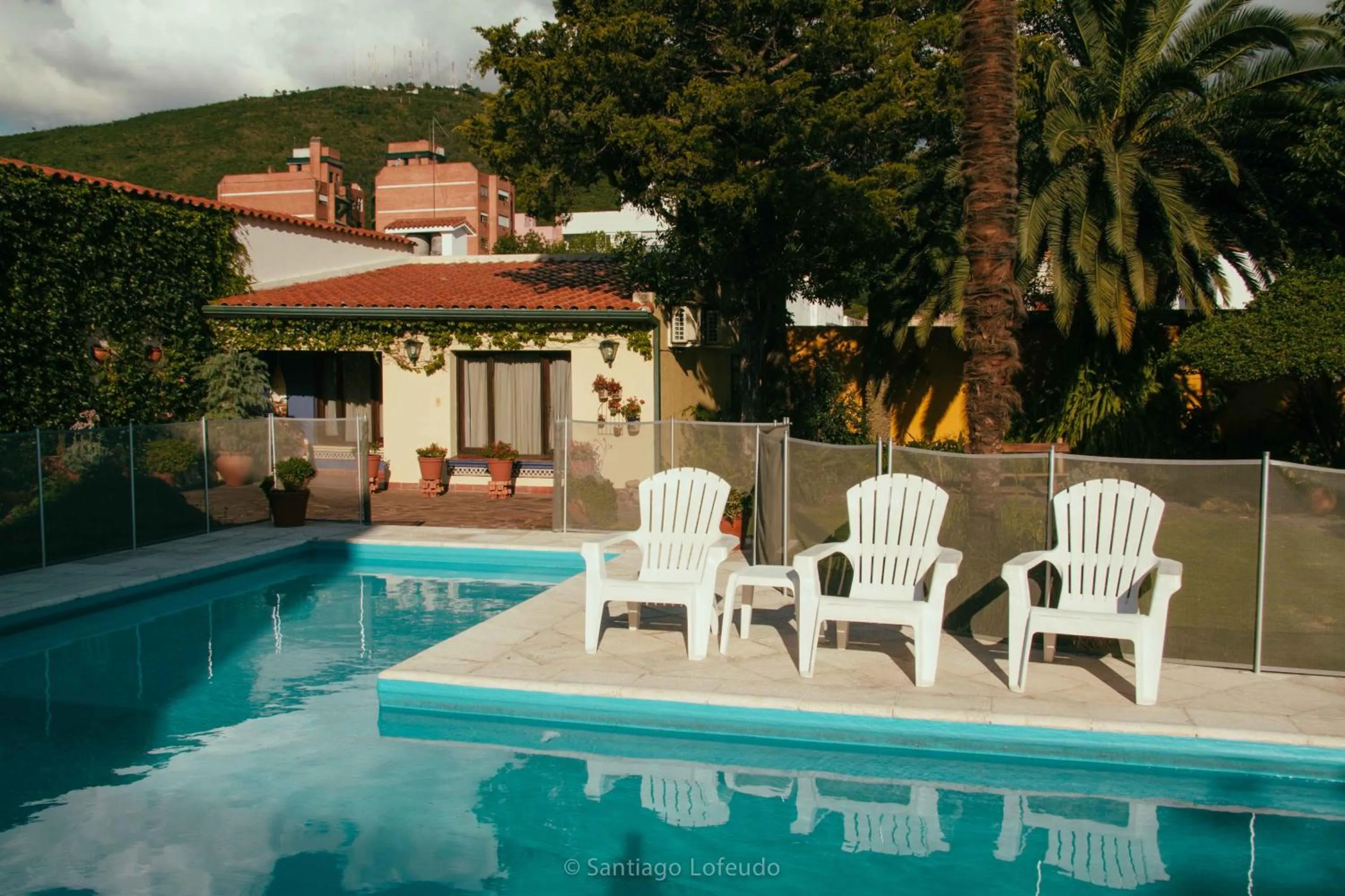 Swimming pool in Hotel Boutique La Candela