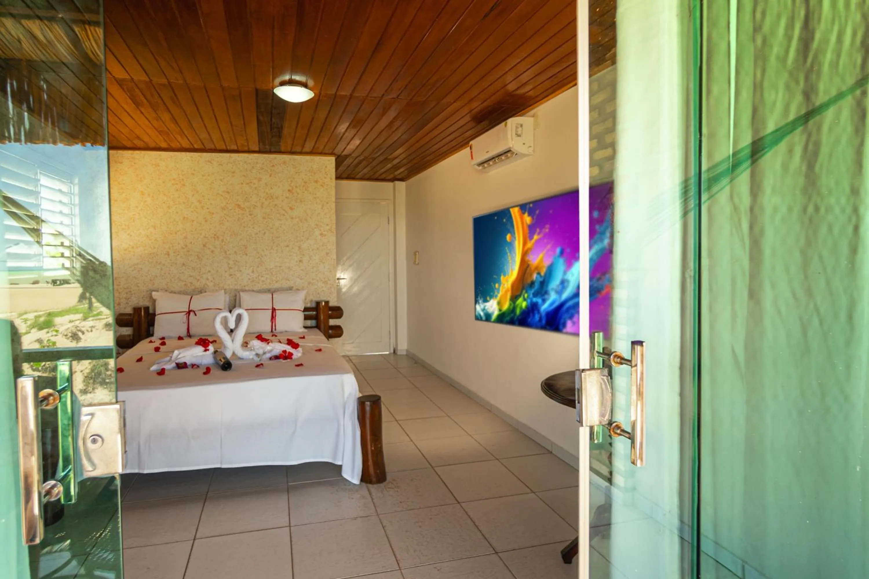 Bed in Pousada Arte do Velejo by Solarium