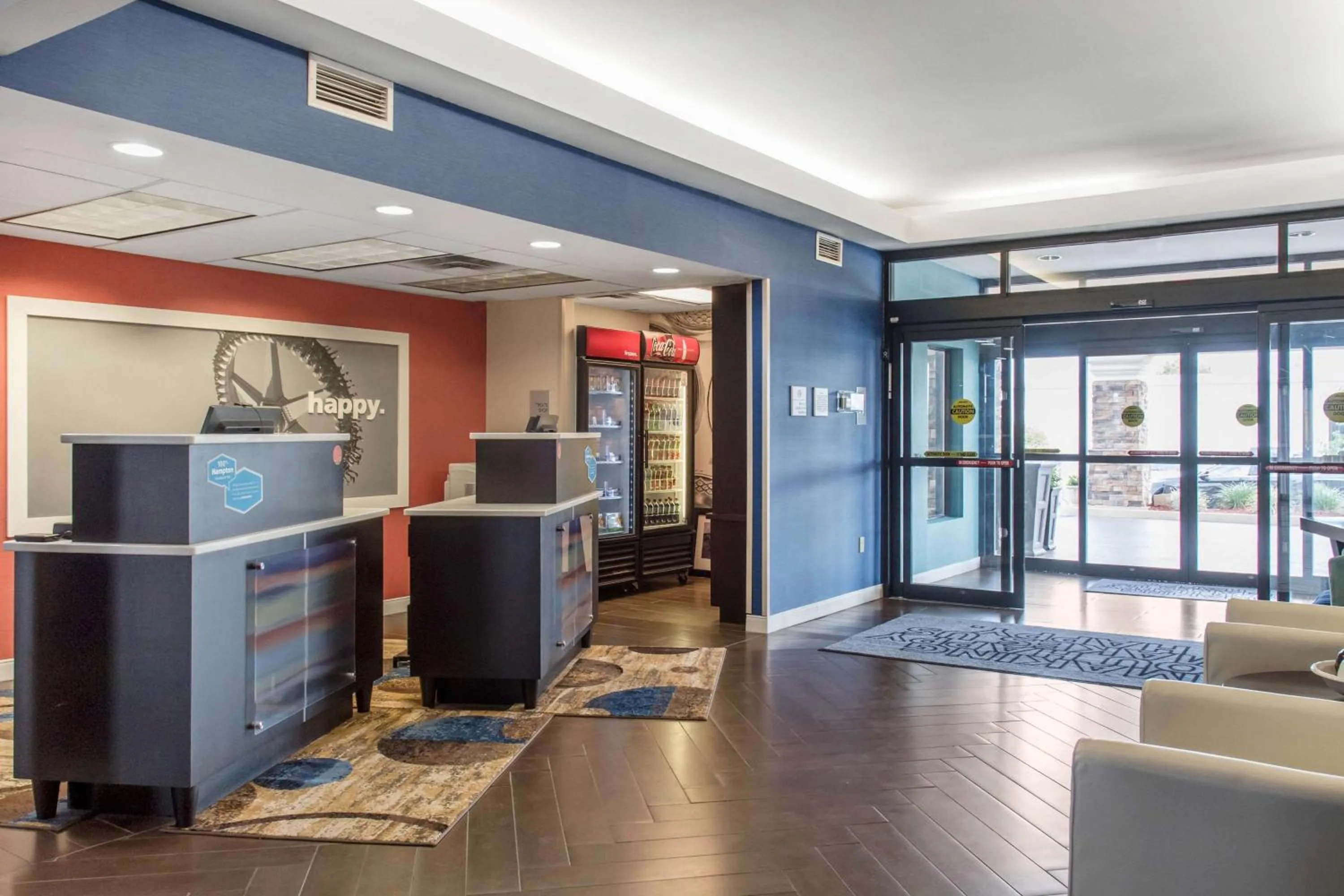 Lobby or reception in Hampton Inn Douglas