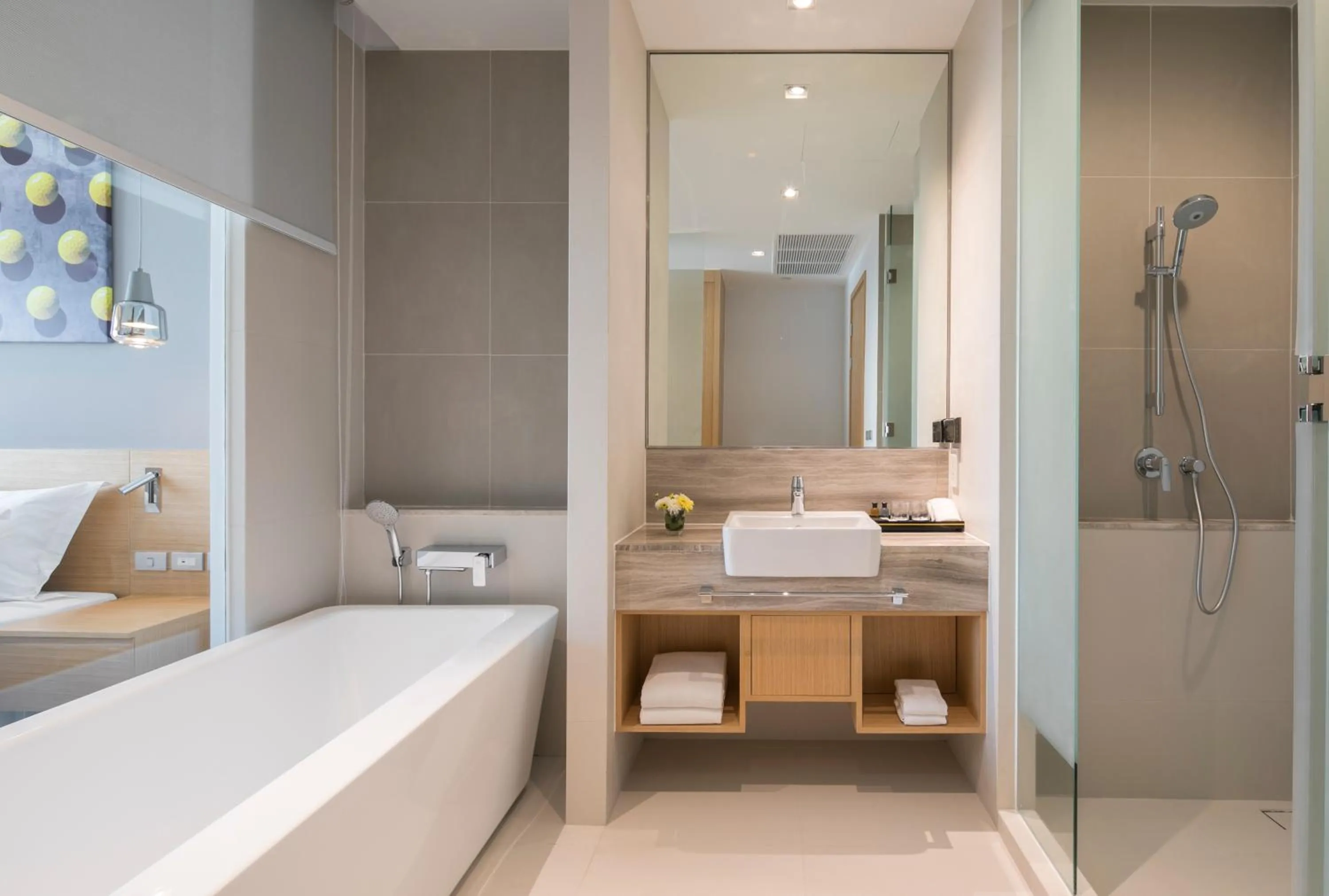 Decorative detail, Bed in Eastin Thana City Golf Resort Bangkok