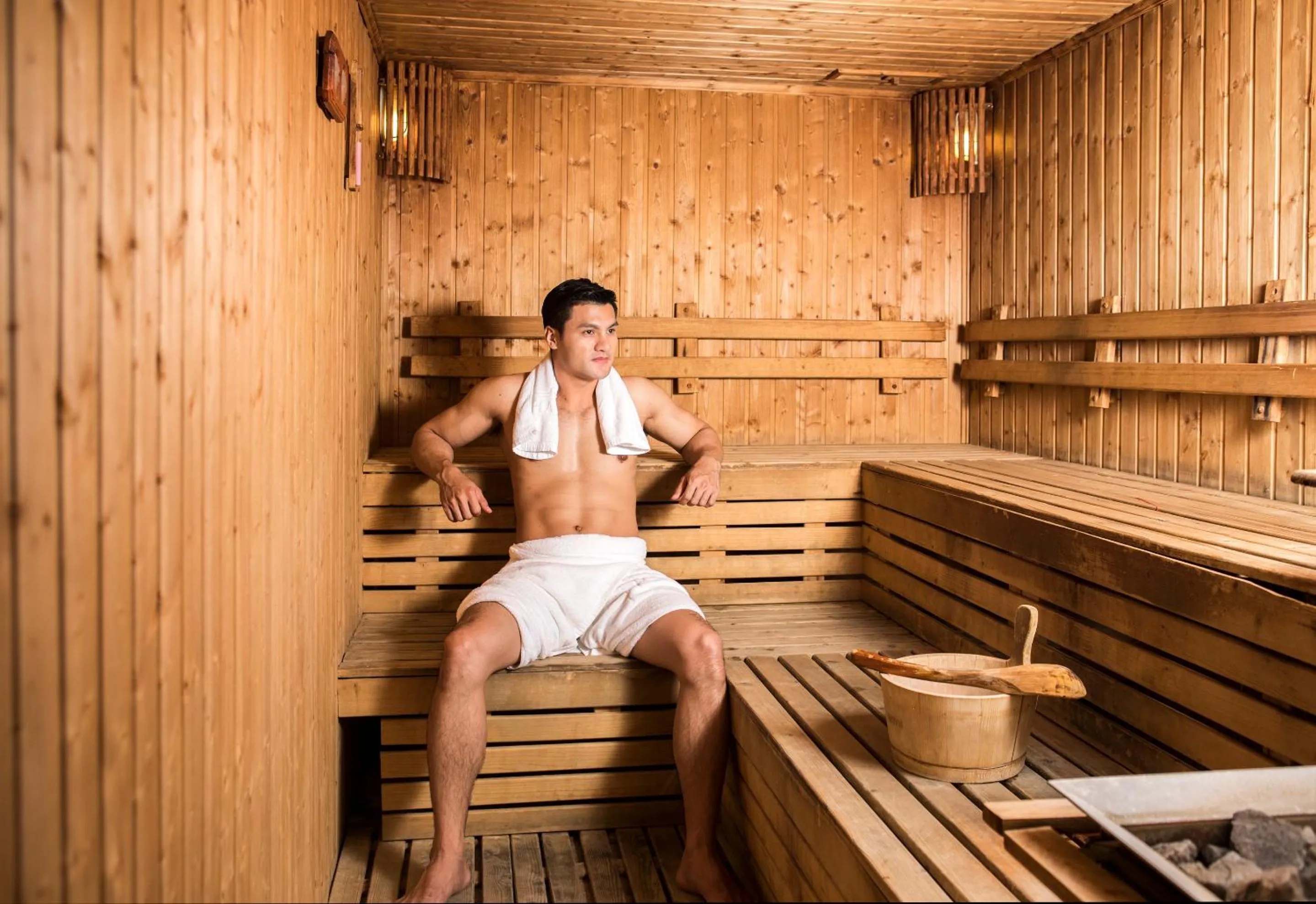 Sauna in Eastin Thana City Golf Resort Bangkok