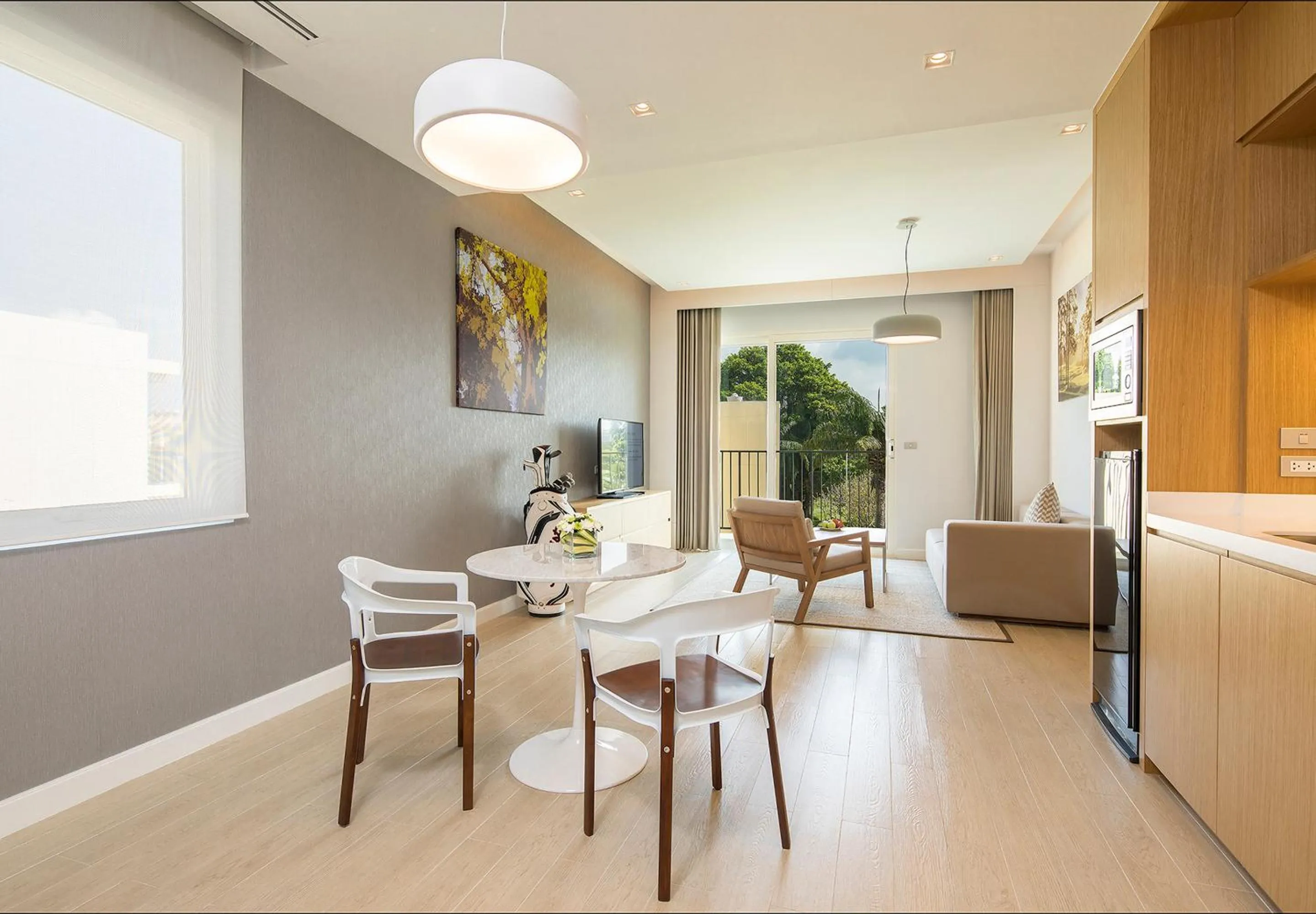 Balcony/Terrace in Eastin Thana City Golf Resort Bangkok