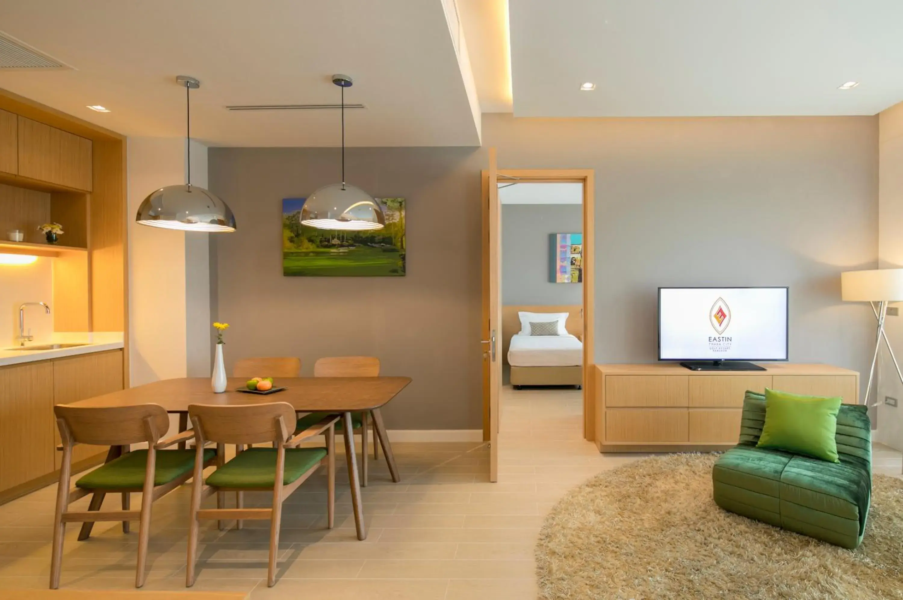 Two Bedroom Suite - Free Shuttle Airport Drop off in Eastin Thana City Golf Resort Bangkok Two Bedroom Suite - Free Shuttle Airport Drop off in Eastin Thana City Golf Resort Bangkok