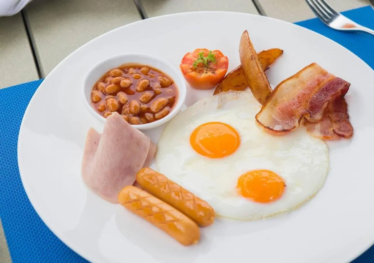 Food close-up in Eastin Thana City Golf Resort Bangkok