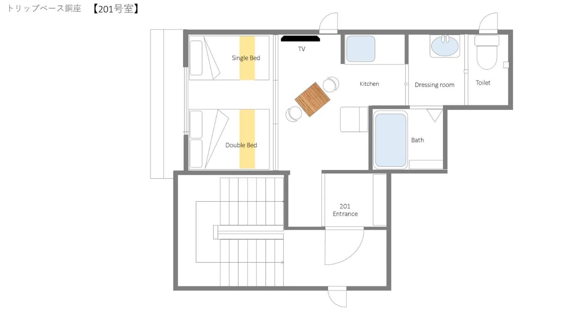 Floor plan in Ambiera Doza