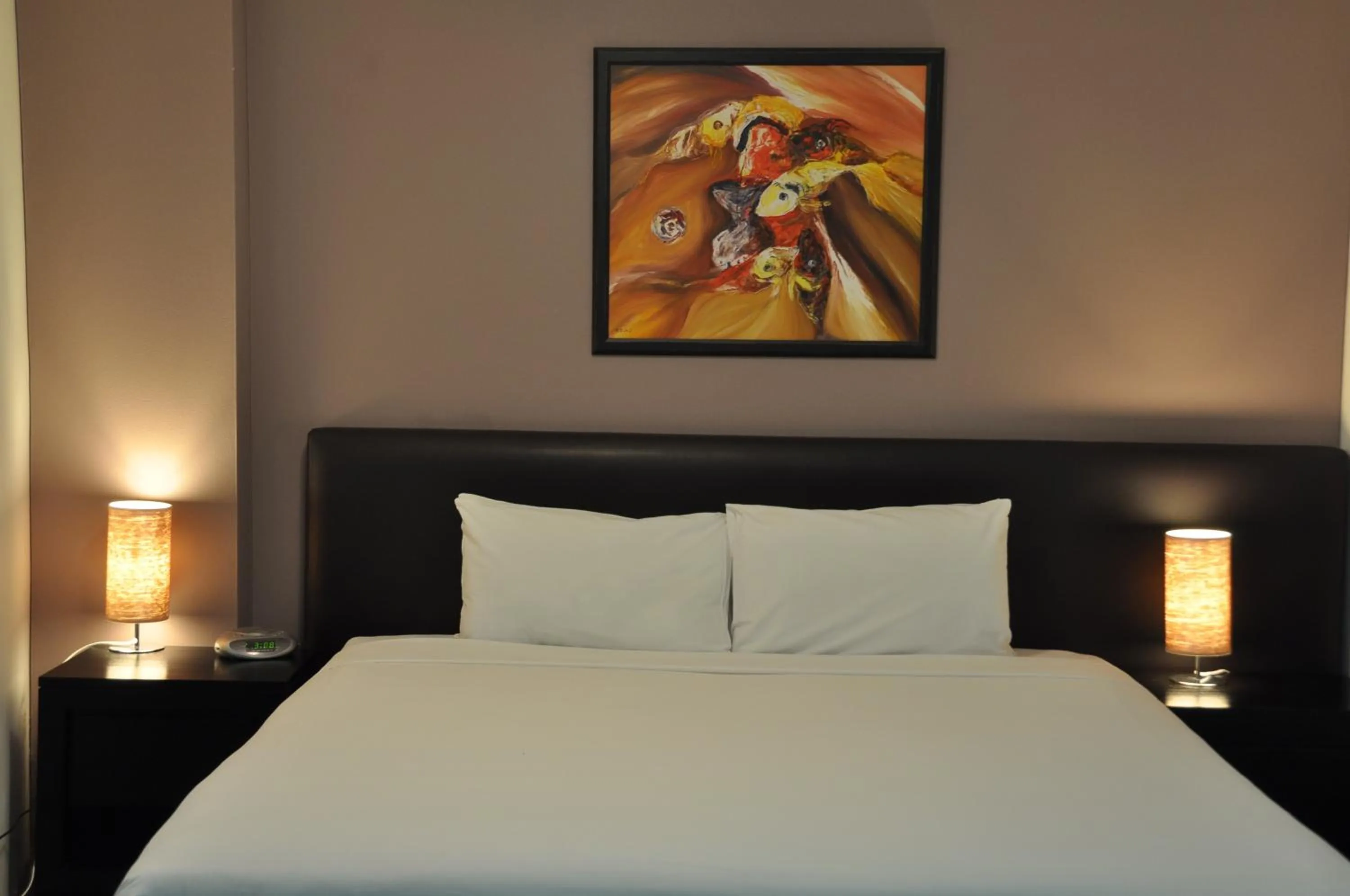 Bed in Annam Serviced Apartments