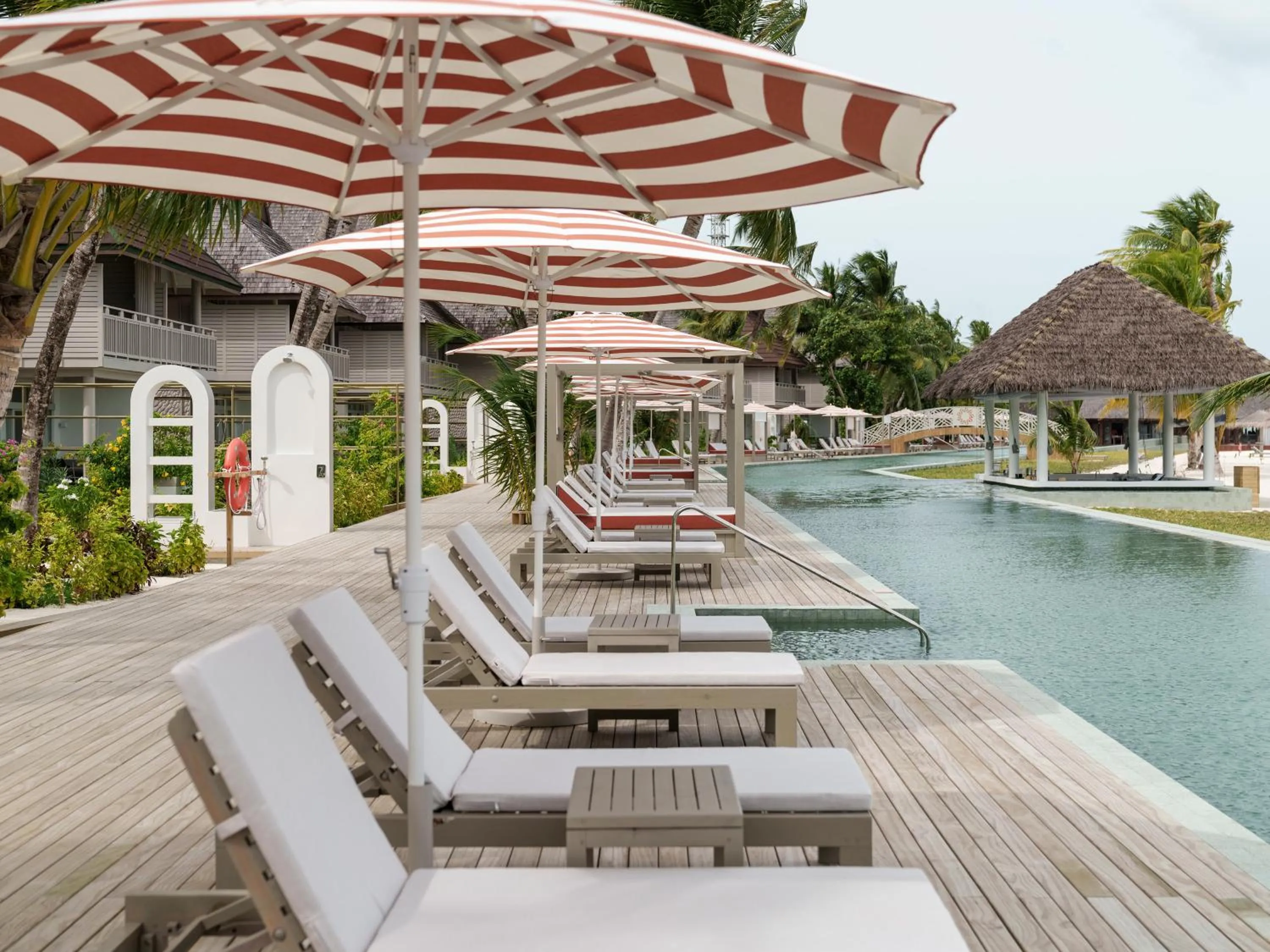 Swimming pool in Sun Siyam Olhuveli