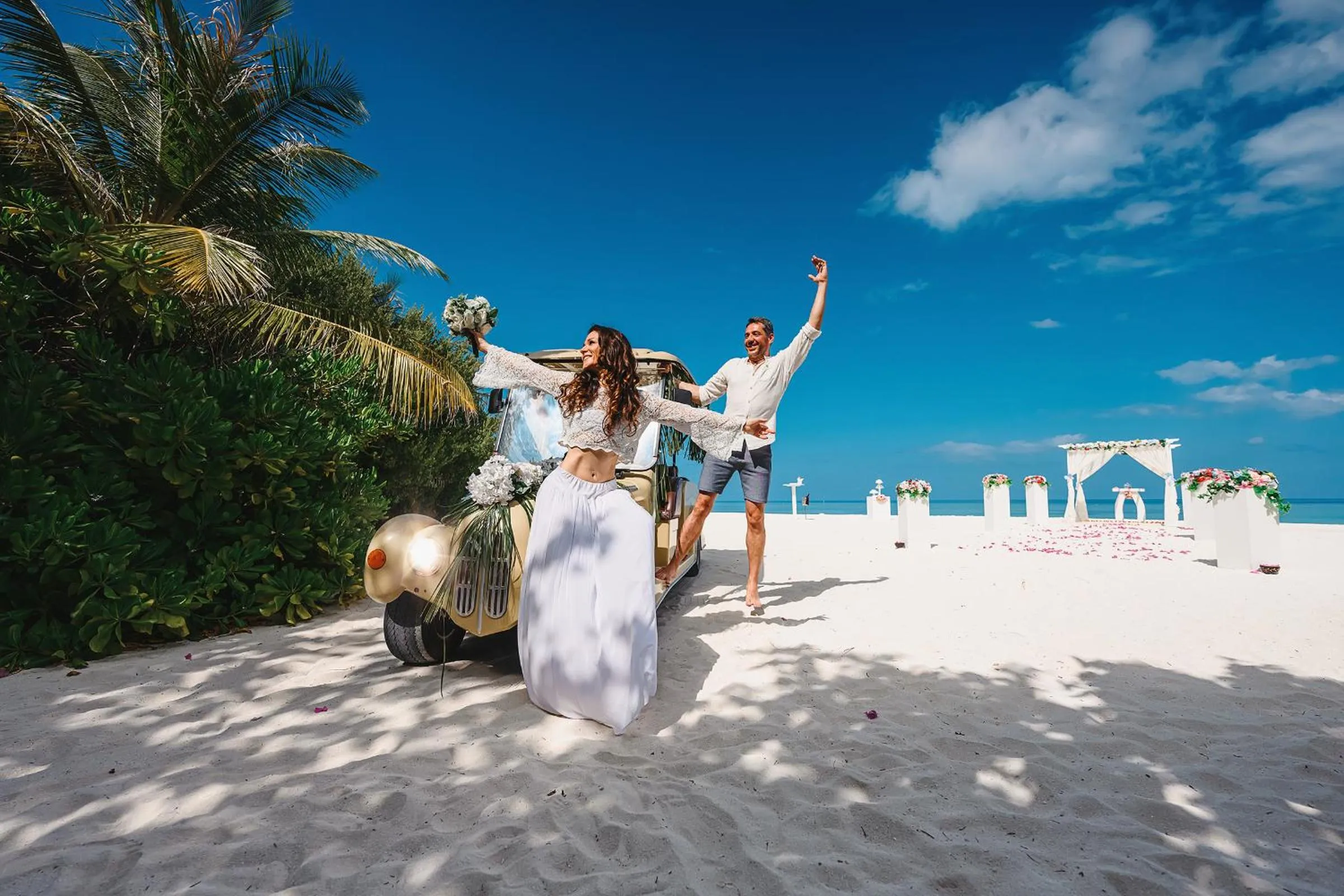 wedding in Sun Siyam Olhuveli