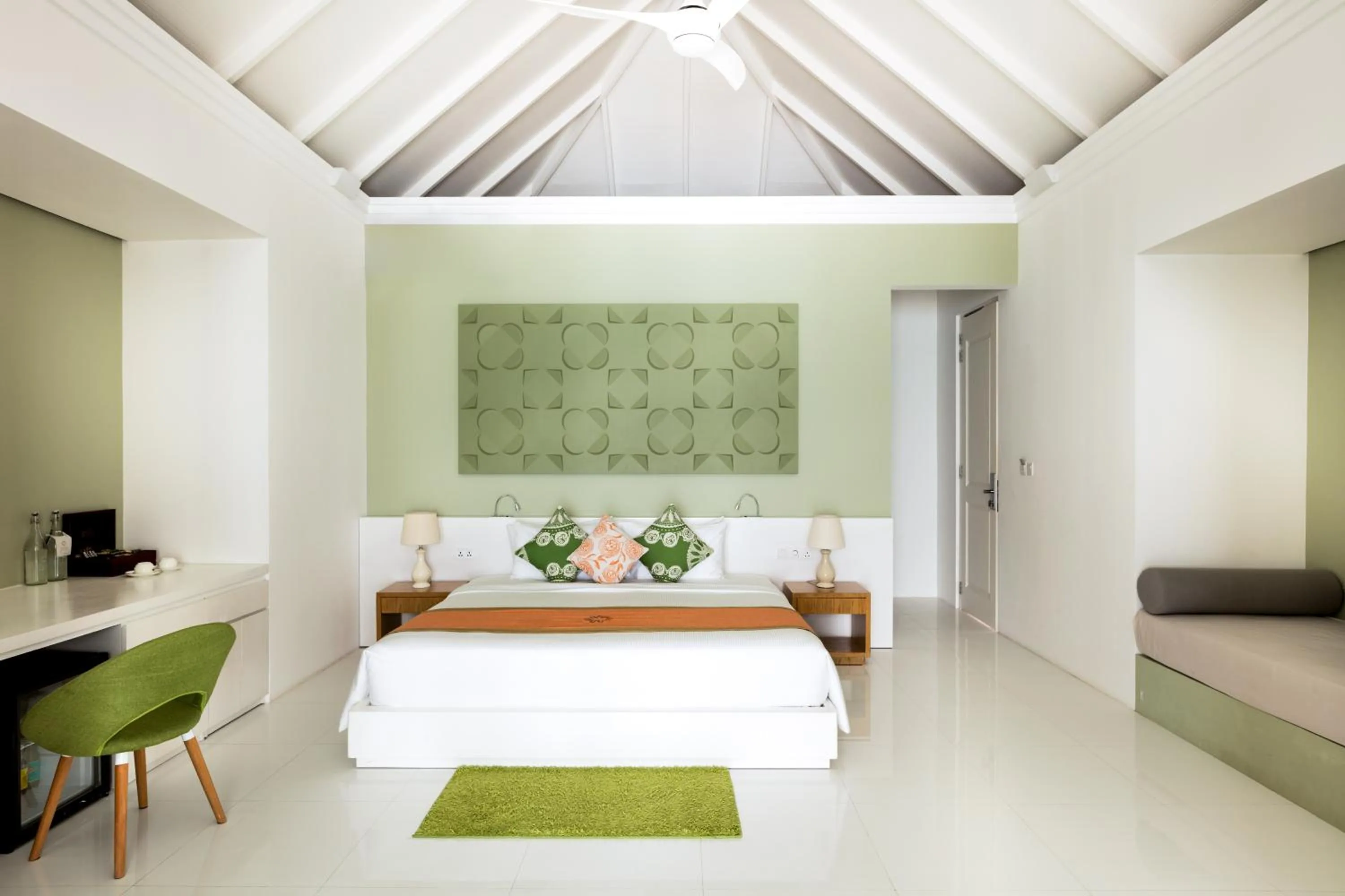 Bedroom, Bed in Sun Siyam Olhuveli