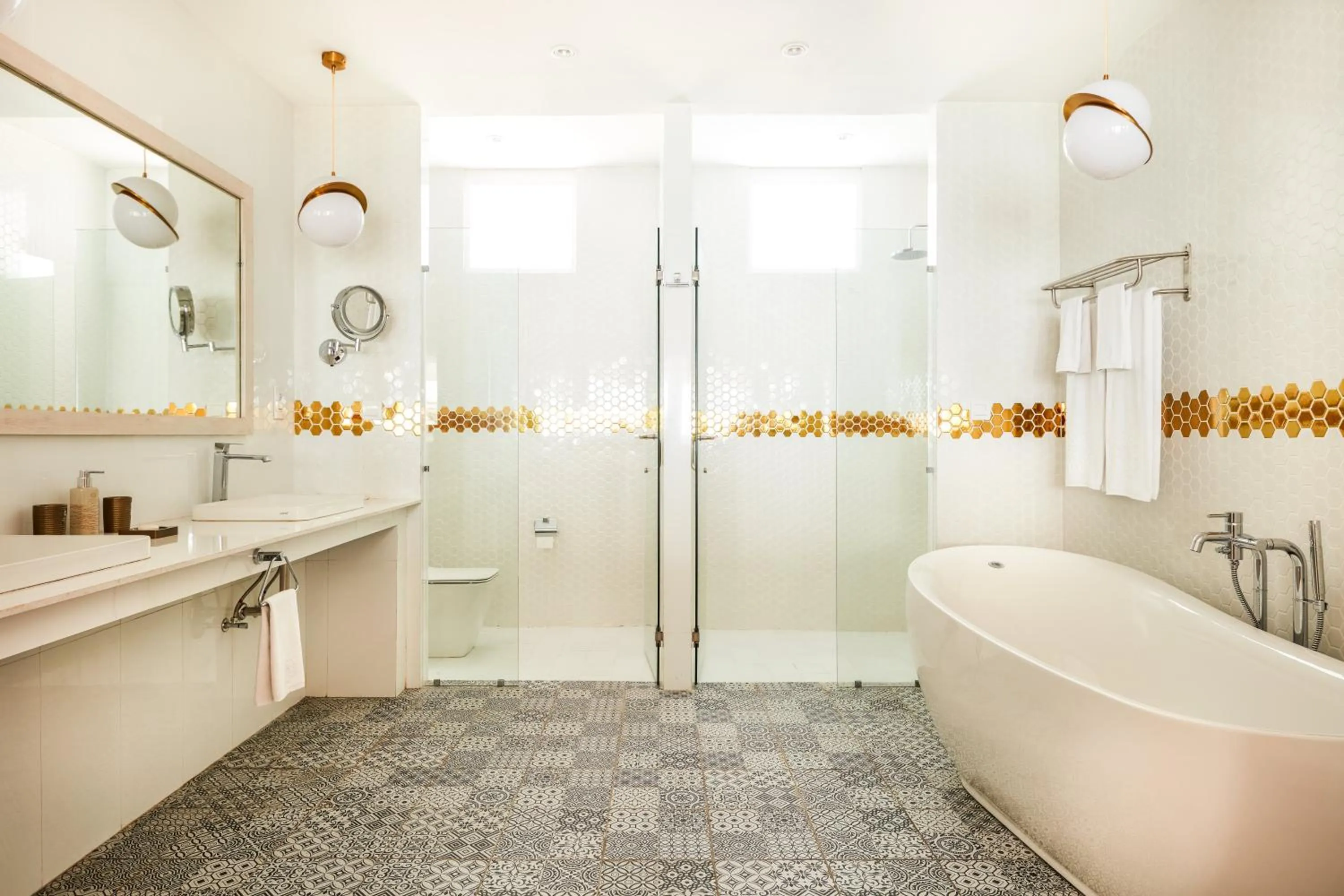 Bathroom in Sun Siyam Olhuveli