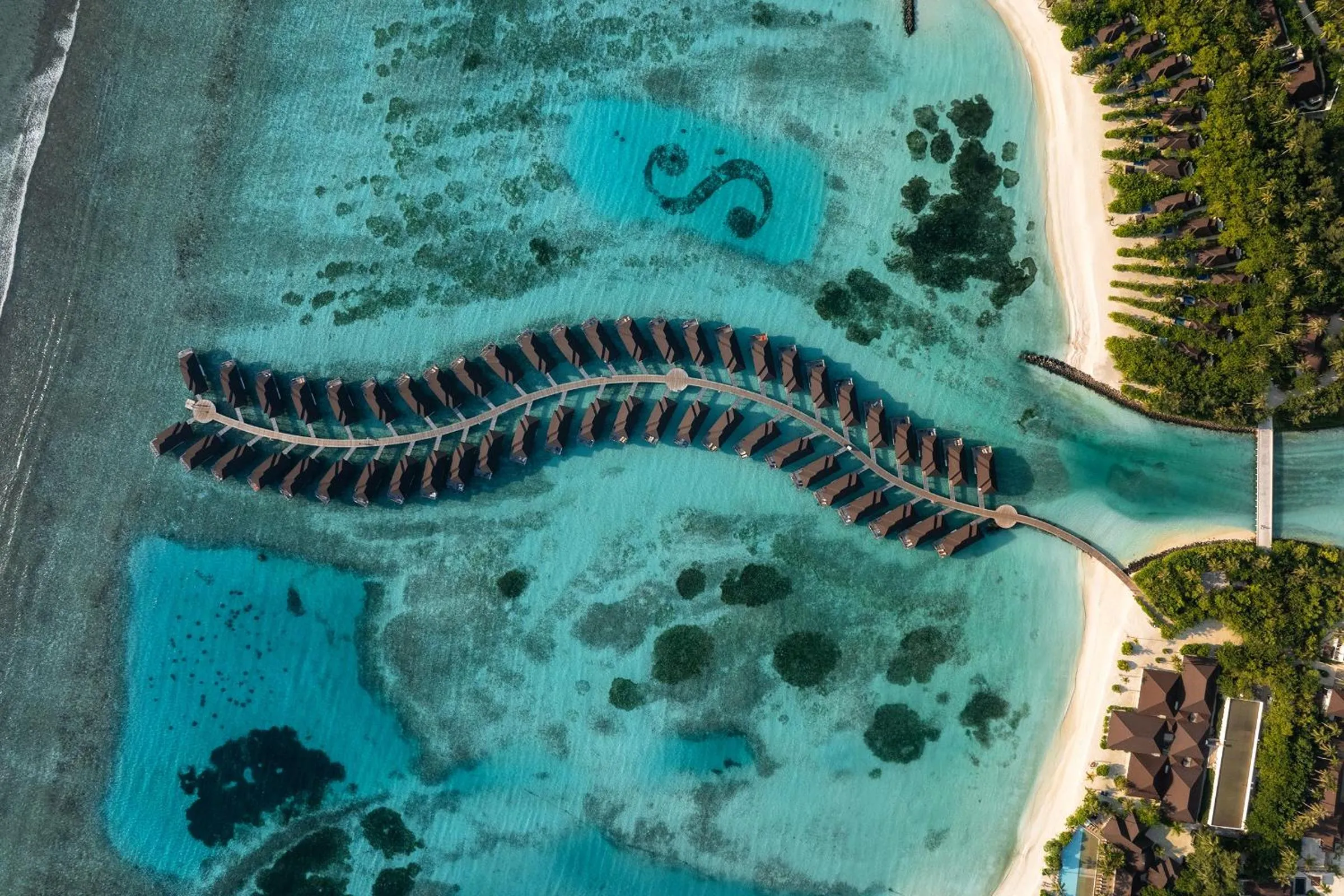 Beach in Sun Siyam Olhuveli