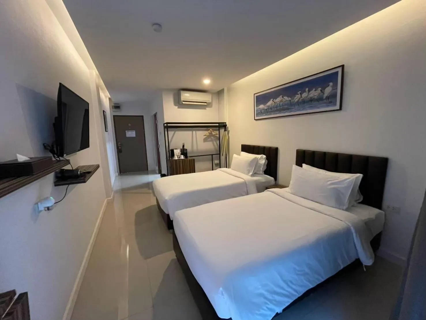 Bed in Red Door Samsen Hotel, Bangkok