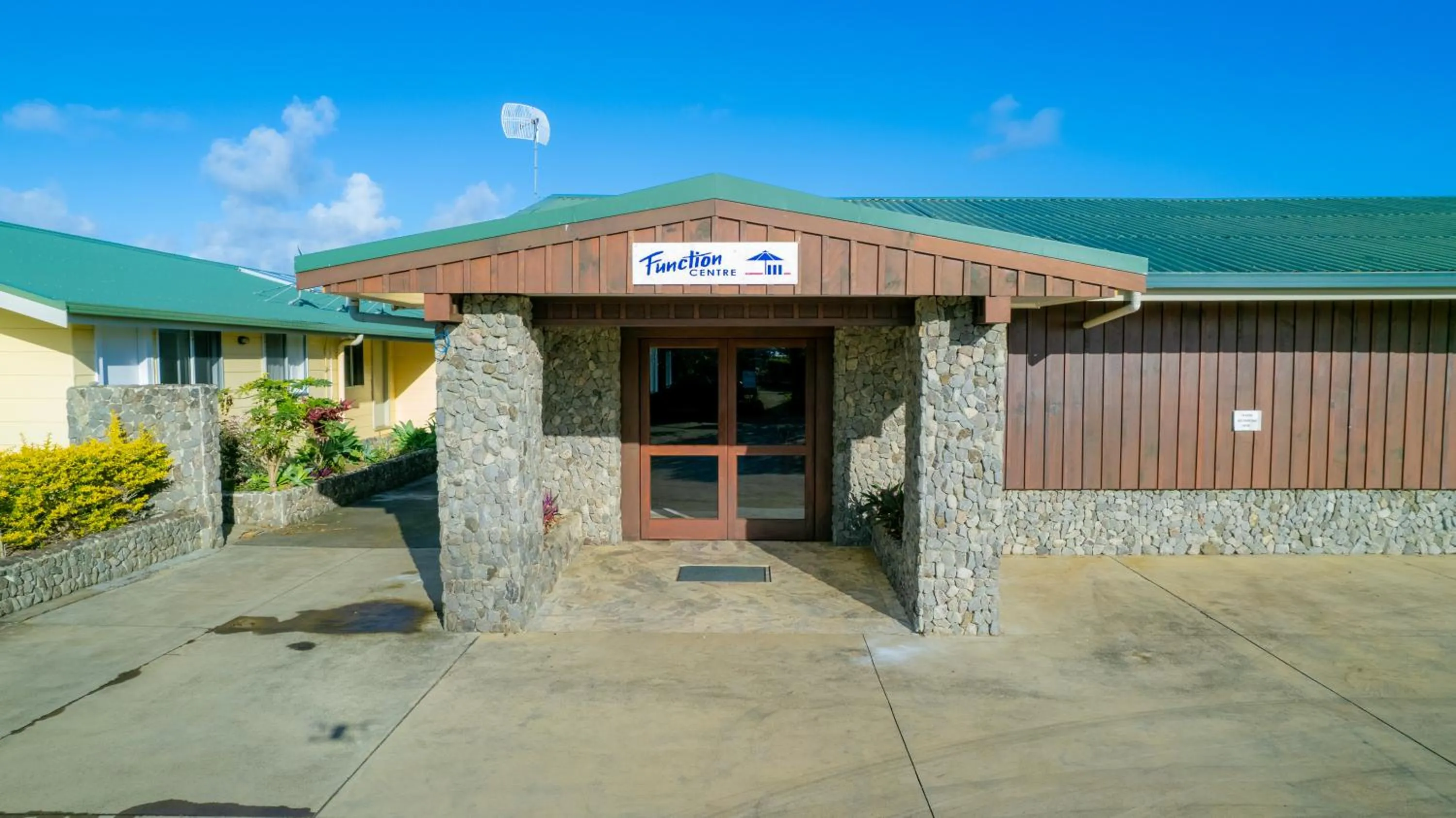 Property building in South Pacific Resort Hotel