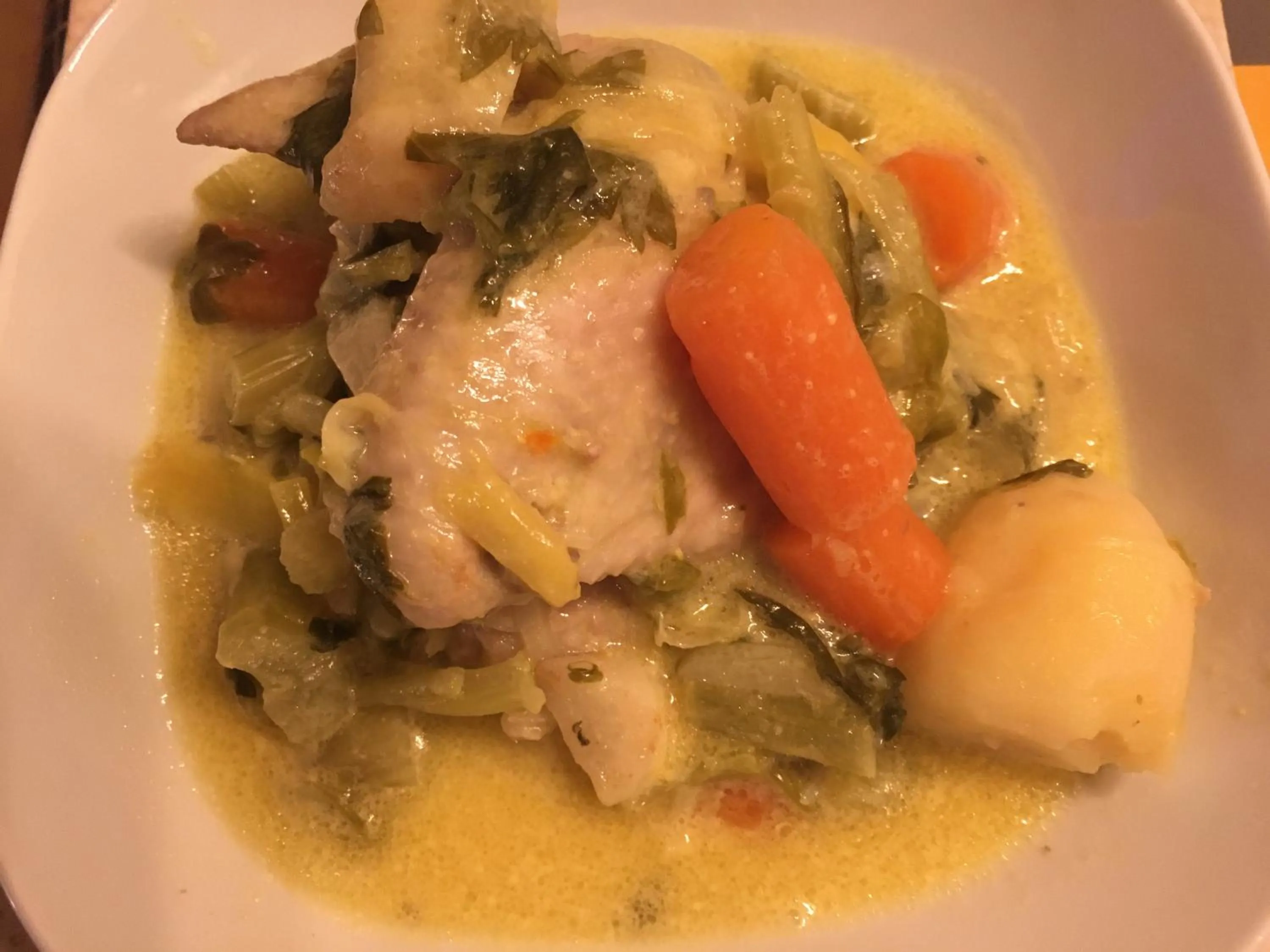 Food in La Ferme Buissonnière