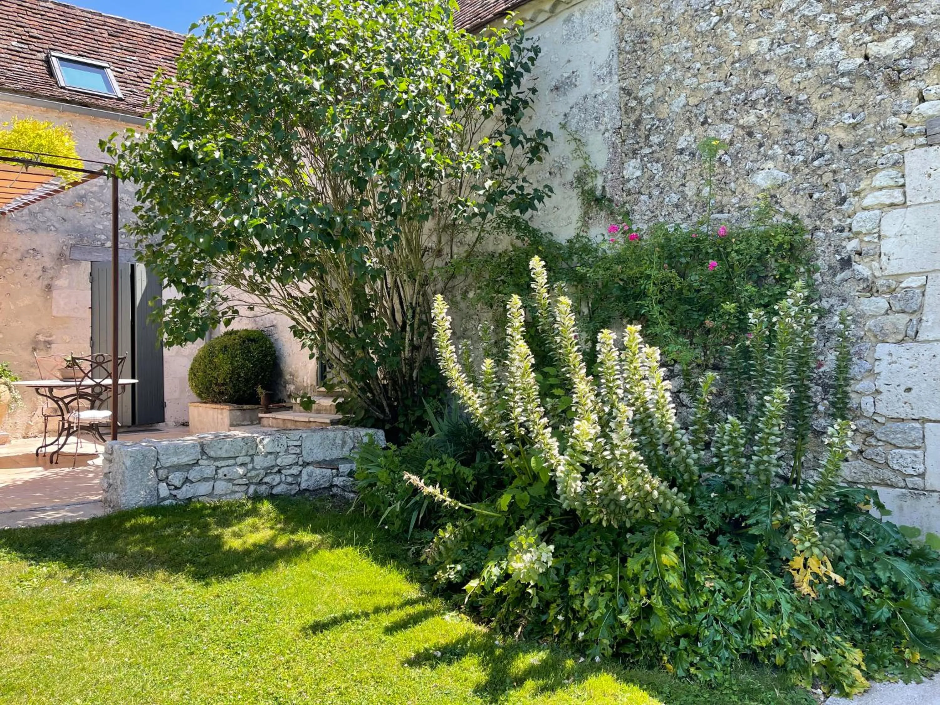 Garden in La Ferme Buissonnière