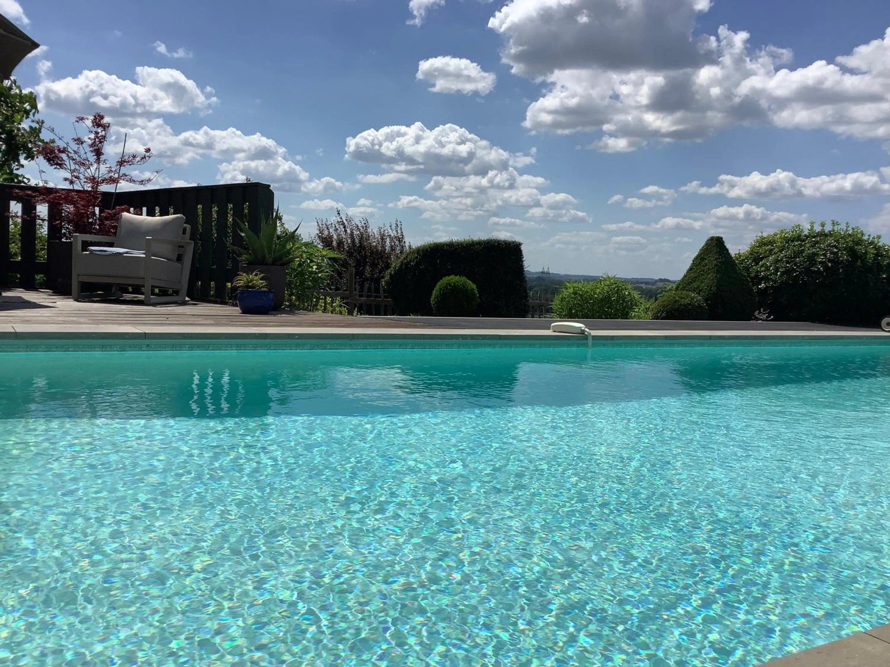 Swimming pool in La Ferme Buissonnière
