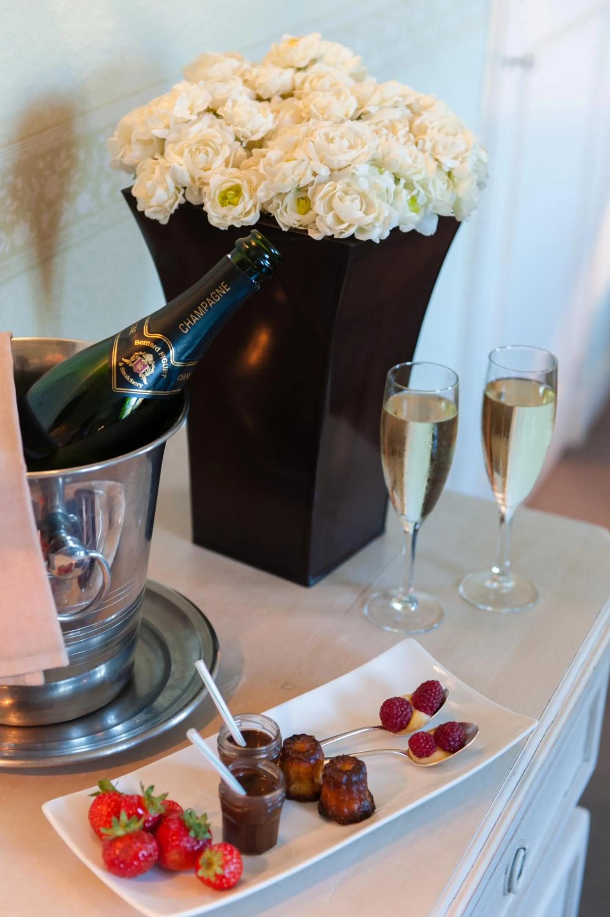 Alcoholic drinks in Hotel Restaurant Charbonnel